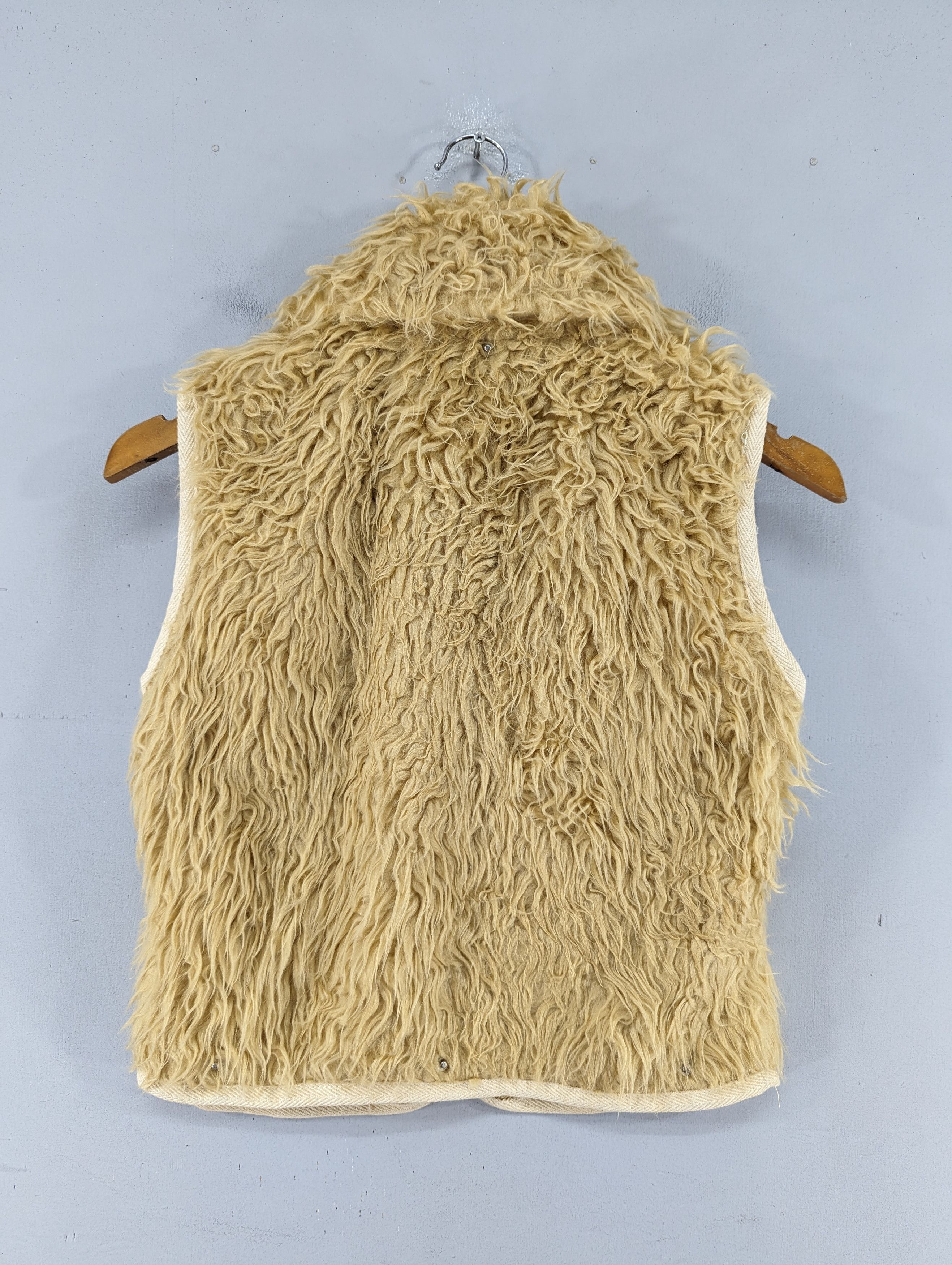 Other RA-RE Italy Faux Fur Zip Vest Jacket Size M / US 6-8 / IT 42-44 - 13 Thumbnail