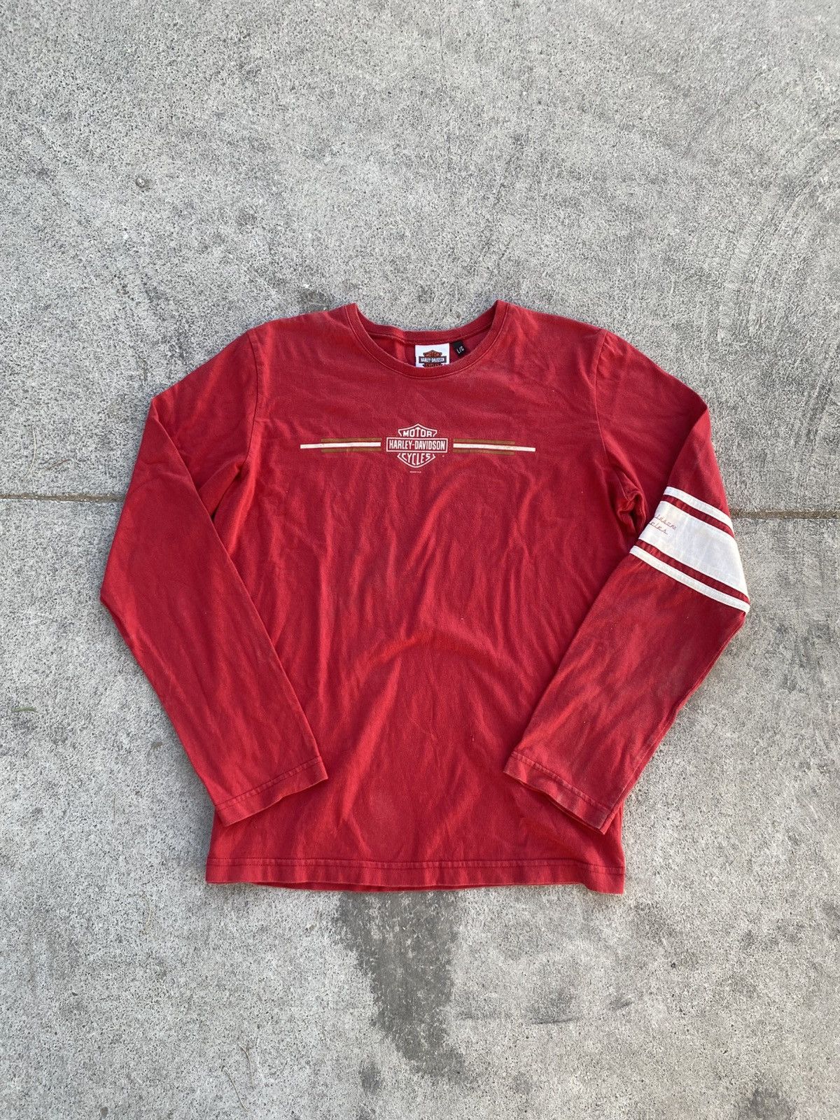 Harley Davidson × Vintage Vintage (2005) Harley Davidson Longsleeve Tee Size US L / EU 52-54 / 3 - 2 Thumbnail