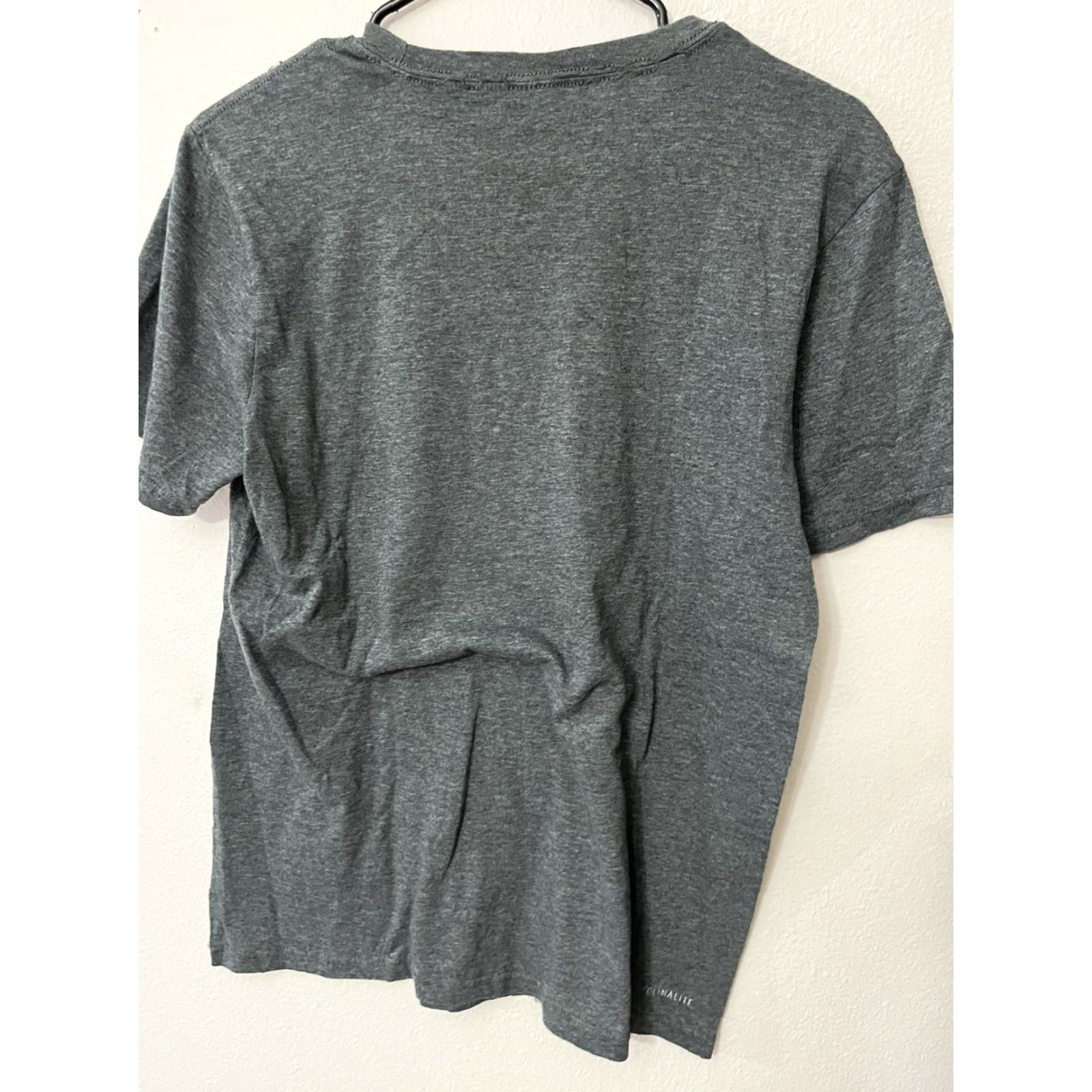 Adidas Adidas The Go-To Tee Shirt Mens Small Gray Short Sleeve Logo Athletic Fit Size US S / EU 44-46 / 1 - 2 Thumbnail