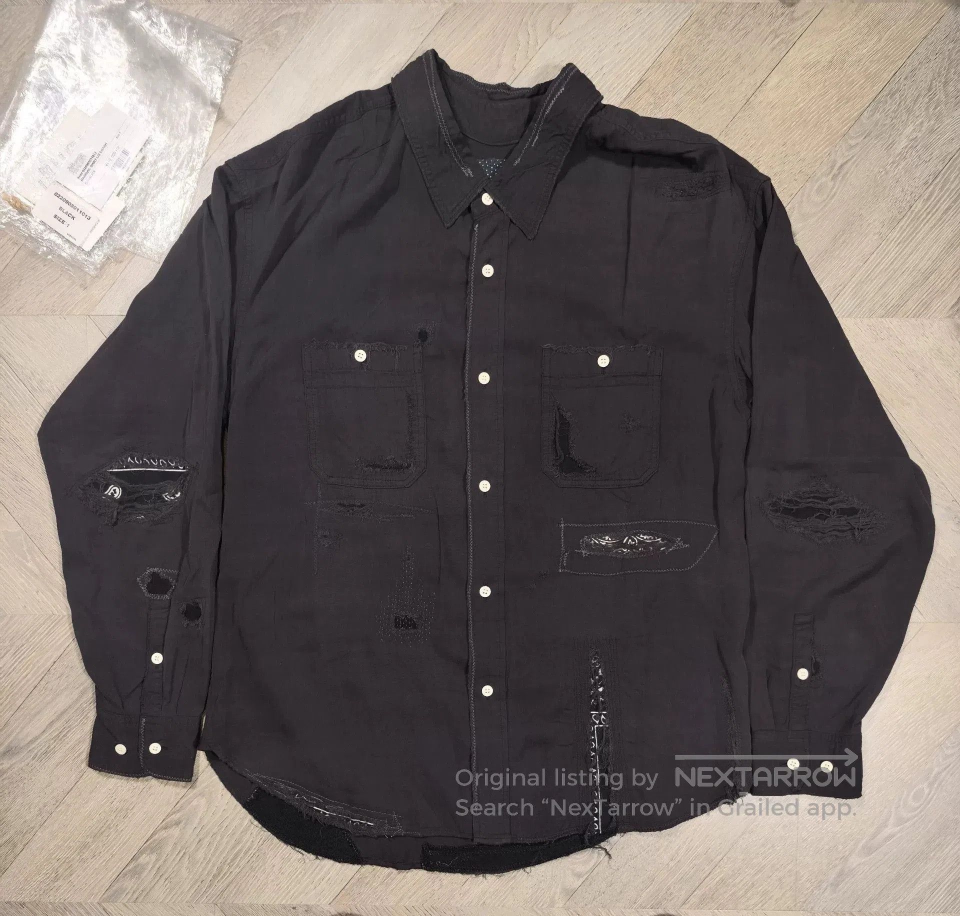 Visvim visvim mainsail long sleeve shirt. Size US L / EU 52-54 / 3 - 1 Thumbnail