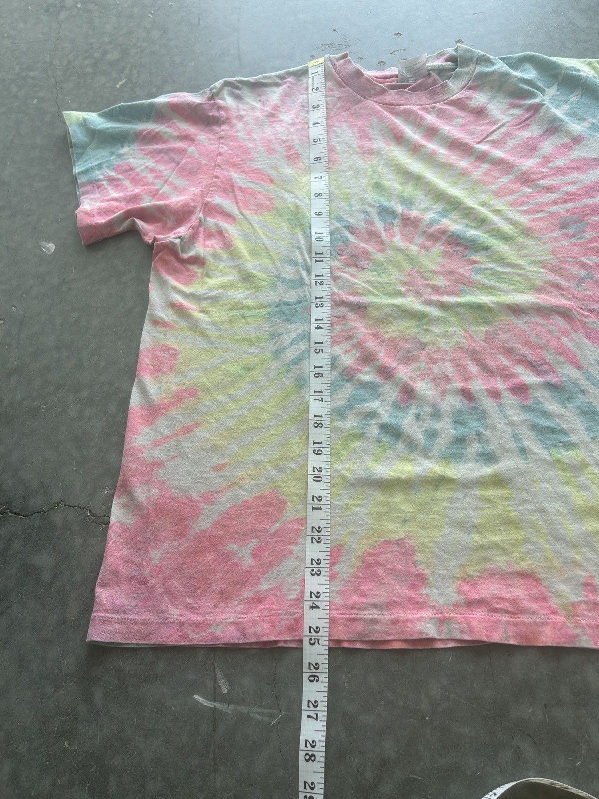 Hanes × Vintage Vintage 80s Hanes Tie Dye Tee Boxy Fit Size US L / EU 52-54 / 3 - 6 Thumbnail