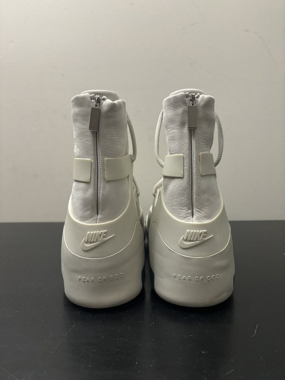 Fear of God × Nike Nike Air Fear of God 1 Light Bone Sail Friends and Family Size US 15 / EU 48 - 5 Thumbnail