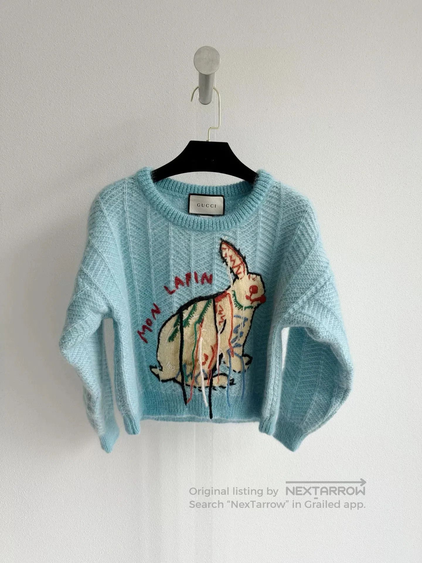 Gucci Gucci Rabbit Sweater S Size. Size S / US 4 / IT 40 - 2 Thumbnail