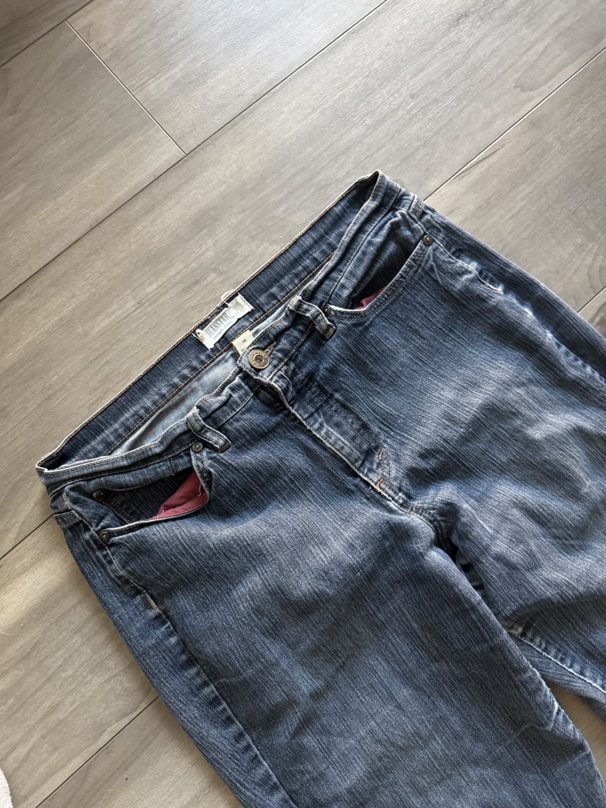 Japanese Brand × Vintage Jeanstar boot cut jeans *long asf* Size US 32 / EU 48 - 2 Thumbnail