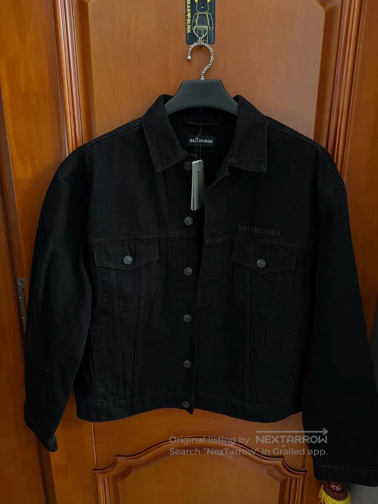 Balenciaga Balenciaga GW Embroidered Denim Jacket. Size US M / EU 48-50 / 2 - 2 Thumbnail
