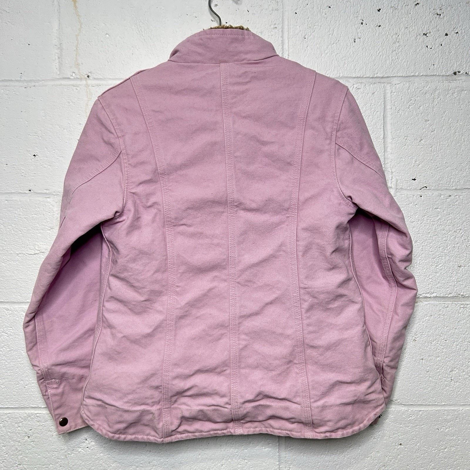 Carhartt Carhartt Sherpa-Lined Canyon Jacket “Light Pink” WJ022 FPL Size S / US 4 / IT 40 - 2 Thumbnail