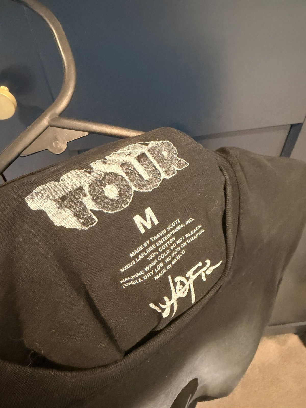 Travis Scott Travis Scott Utopia Tour Tee S | Grailed