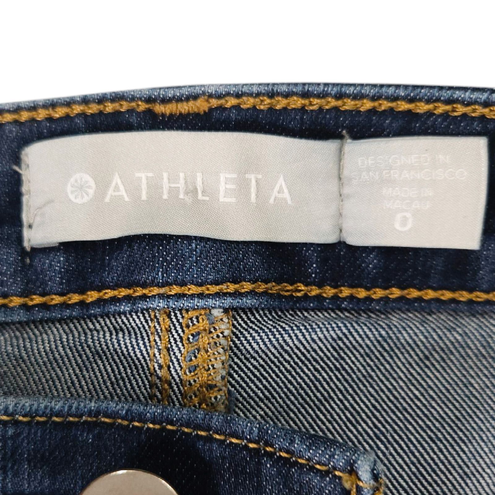 Athleta EUC Athleta Sculptek Stretch Ultra Skinny Jeans Sz 0[25] x28 Size 25" / US 0 / IT 36 - 5 Thumbnail