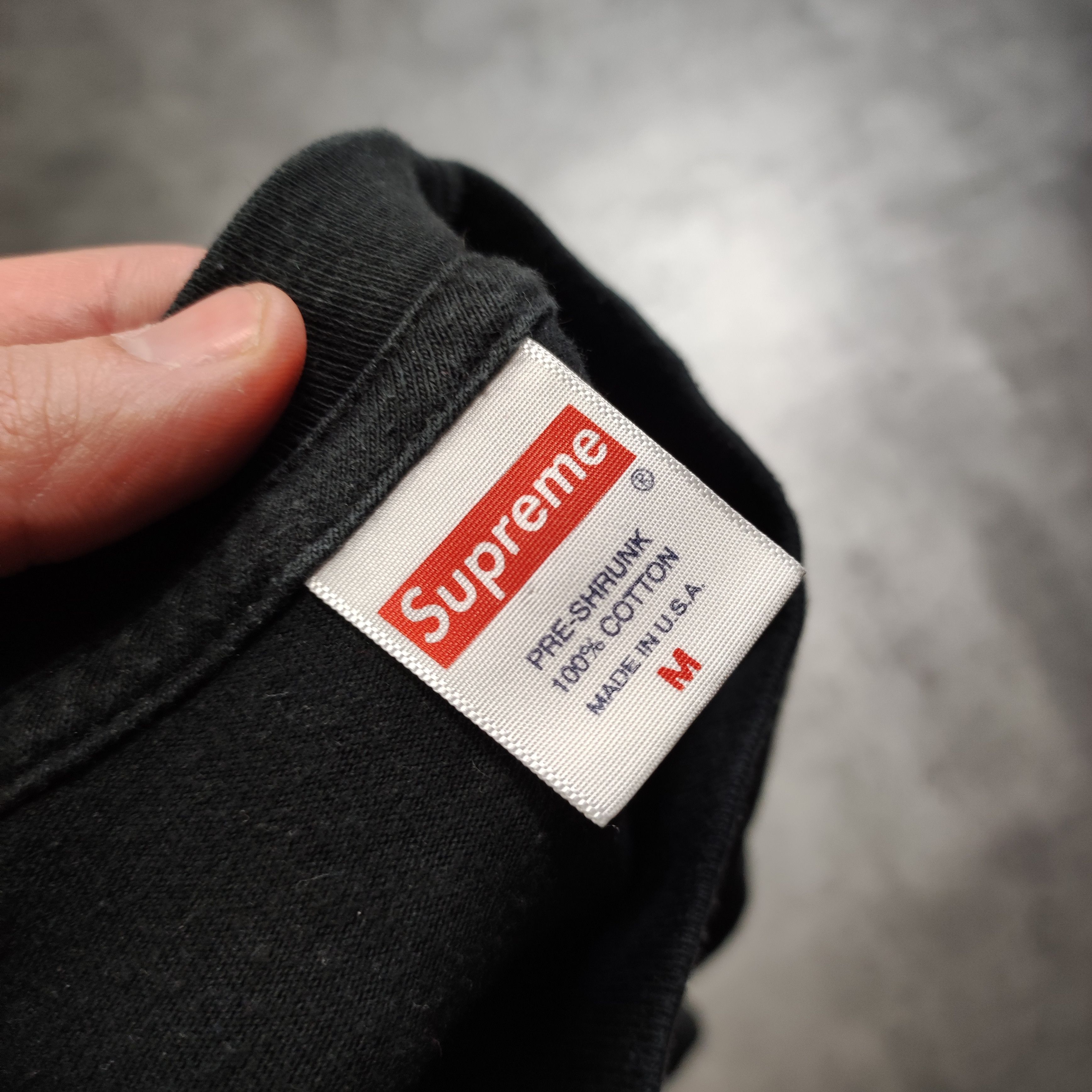 Supreme Supreme Skateboards Black Glitch Logo Tee Size US M / EU 48-50 / 2 - 5 Thumbnail