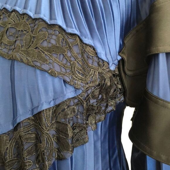 Self-Portrait SELF PORTRAITUS 2 PLEATED TOP blouse Size XS / US 0-2 / IT 36-38 - 3 Thumbnail