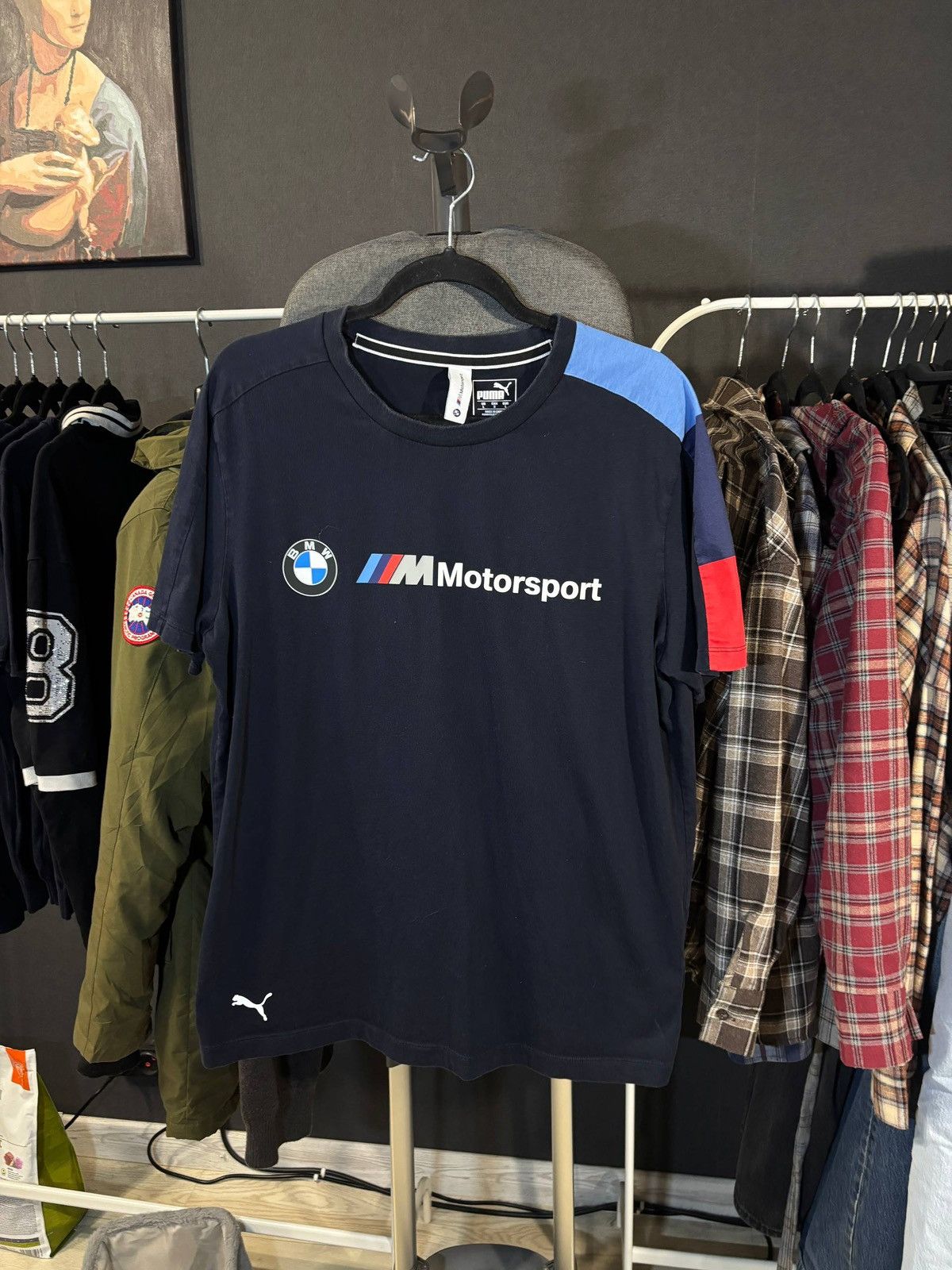 BMW × Puma Puma BMW Motorsport T-shirt Size:L Size US L / EU 52-54 / 3 - 1 Thumbnail