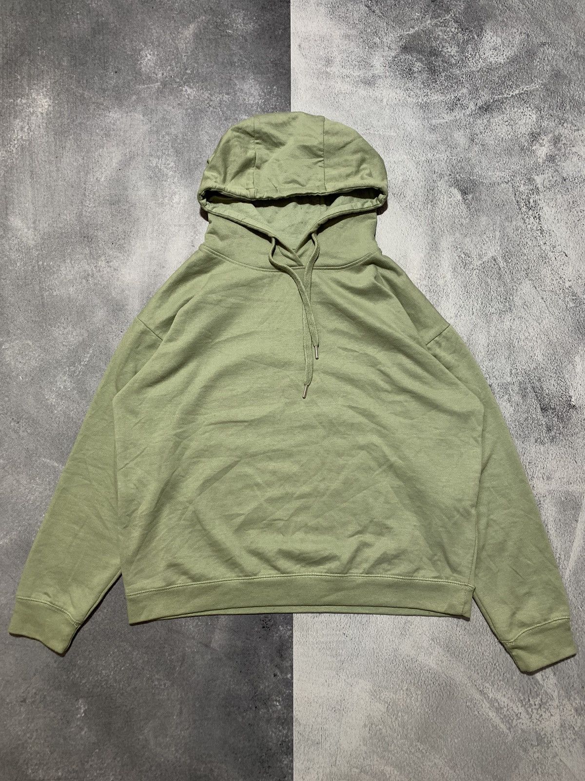 Japanese Brand × Vintage Vintage Y2K Blank Japanese hoodie streetwear size L Size L / US 10 / IT 46 - 1 Thumbnail