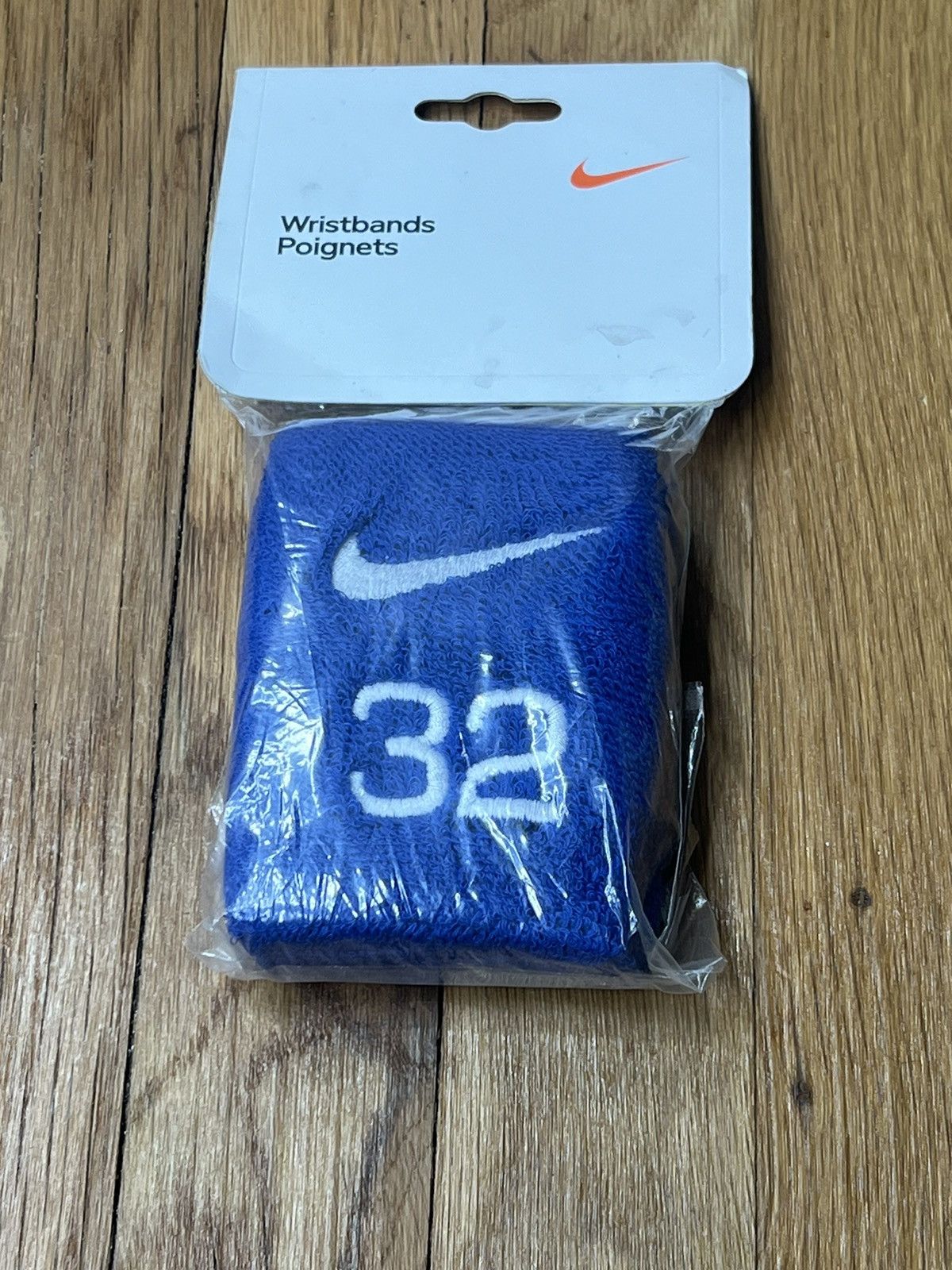 Nike Nike Blue Double Wide Excercise Wristbands Sweatbands #32 Size ONE SIZE - 1 Thumbnail