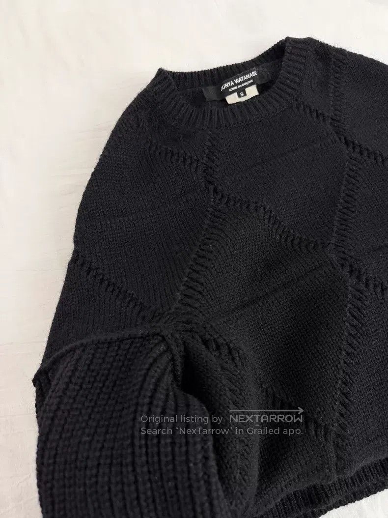 Junya Watanabe Junya Watanabe Geometric Diamond Knit Sweater Size S / US 4 / IT 40 - 8 Thumbnail