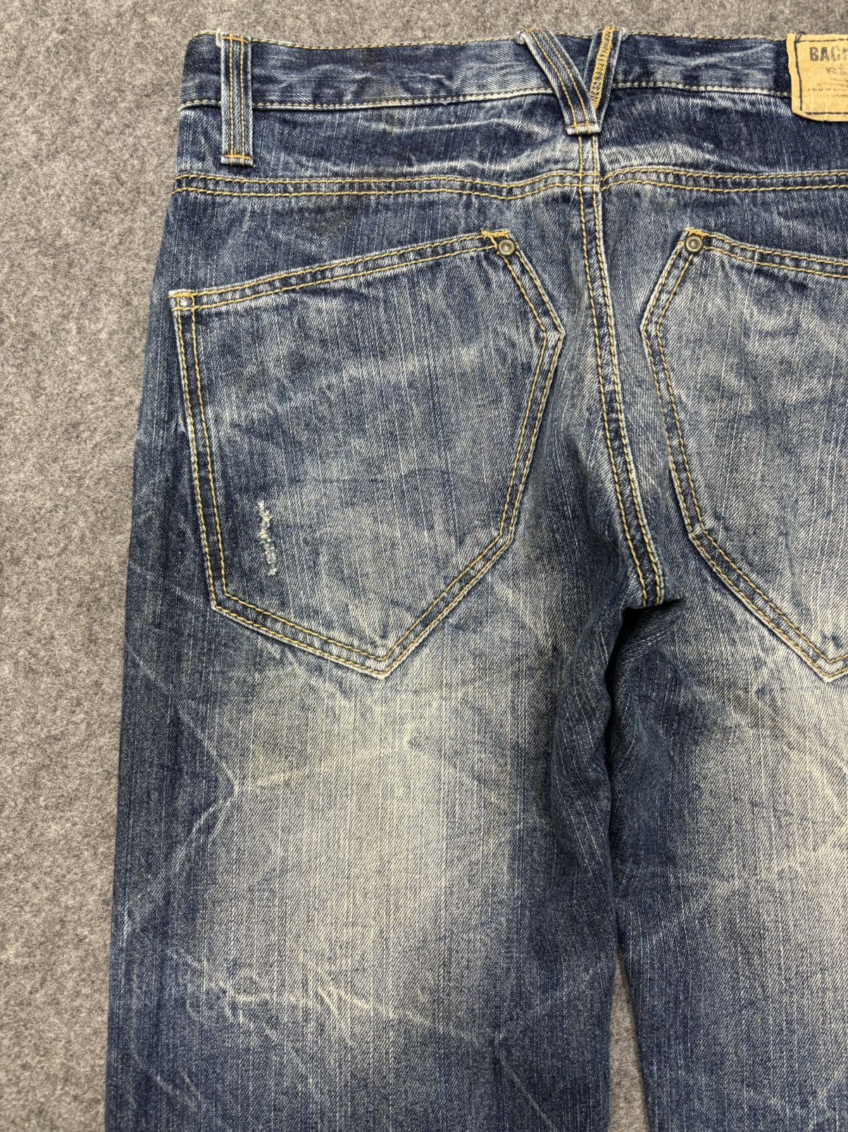 Seditionaries 💥Insane💥SorriderexBack&Forth Spiral Distressed Denim F661 Size US 33 - 13 Thumbnail