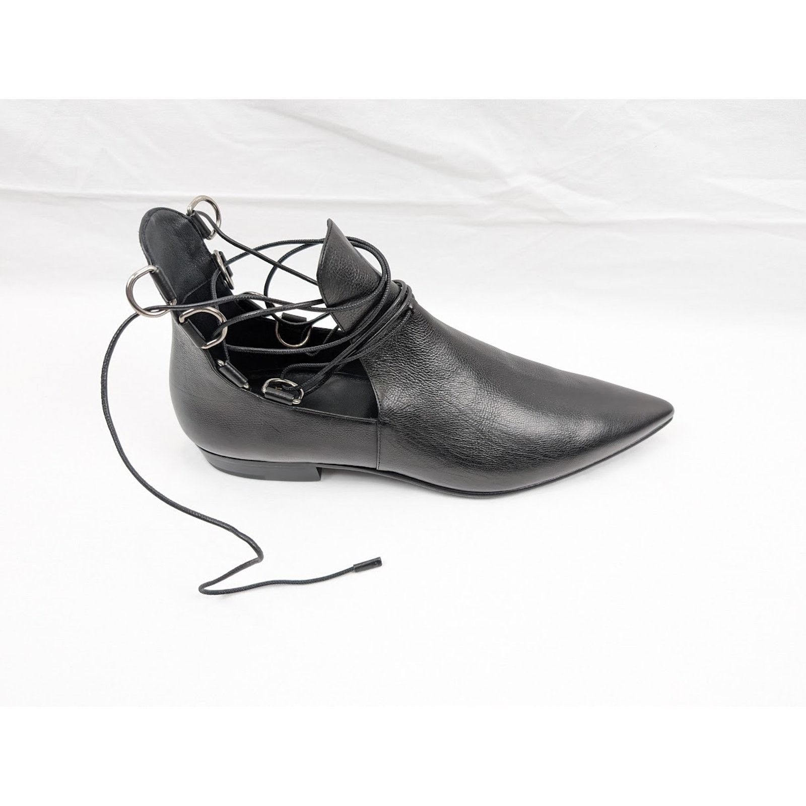Saint Laurent Paris o1rshd1 Q:2 / Goth 15 Lace Up Shoes in Nero Size US 10 / EU 43 - 1 Thumbnail