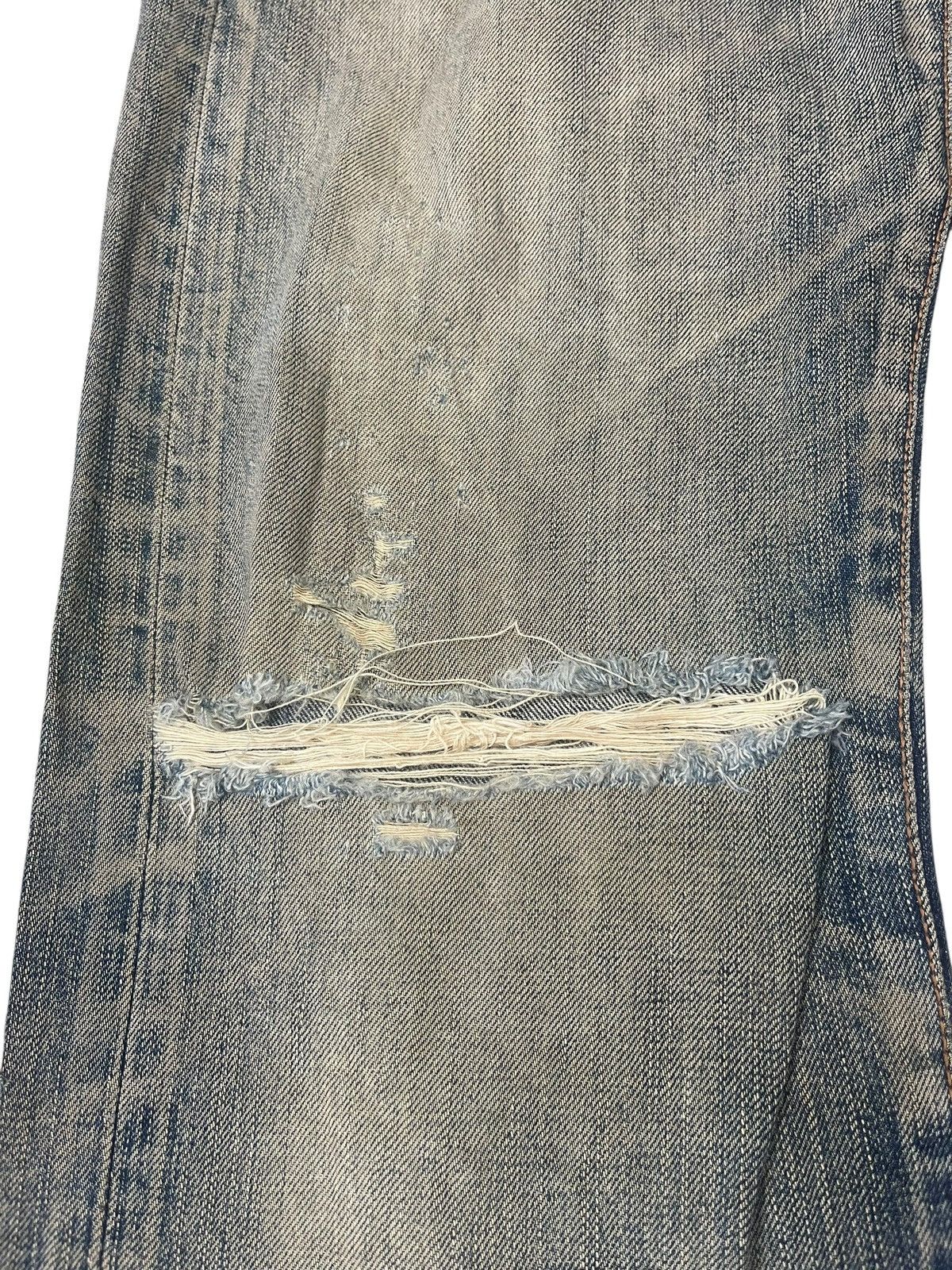 Edwin Vintage Edwin 503 Faded Distressed Jeans Streetwear Size US 30 / EU 46 - 3 Thumbnail