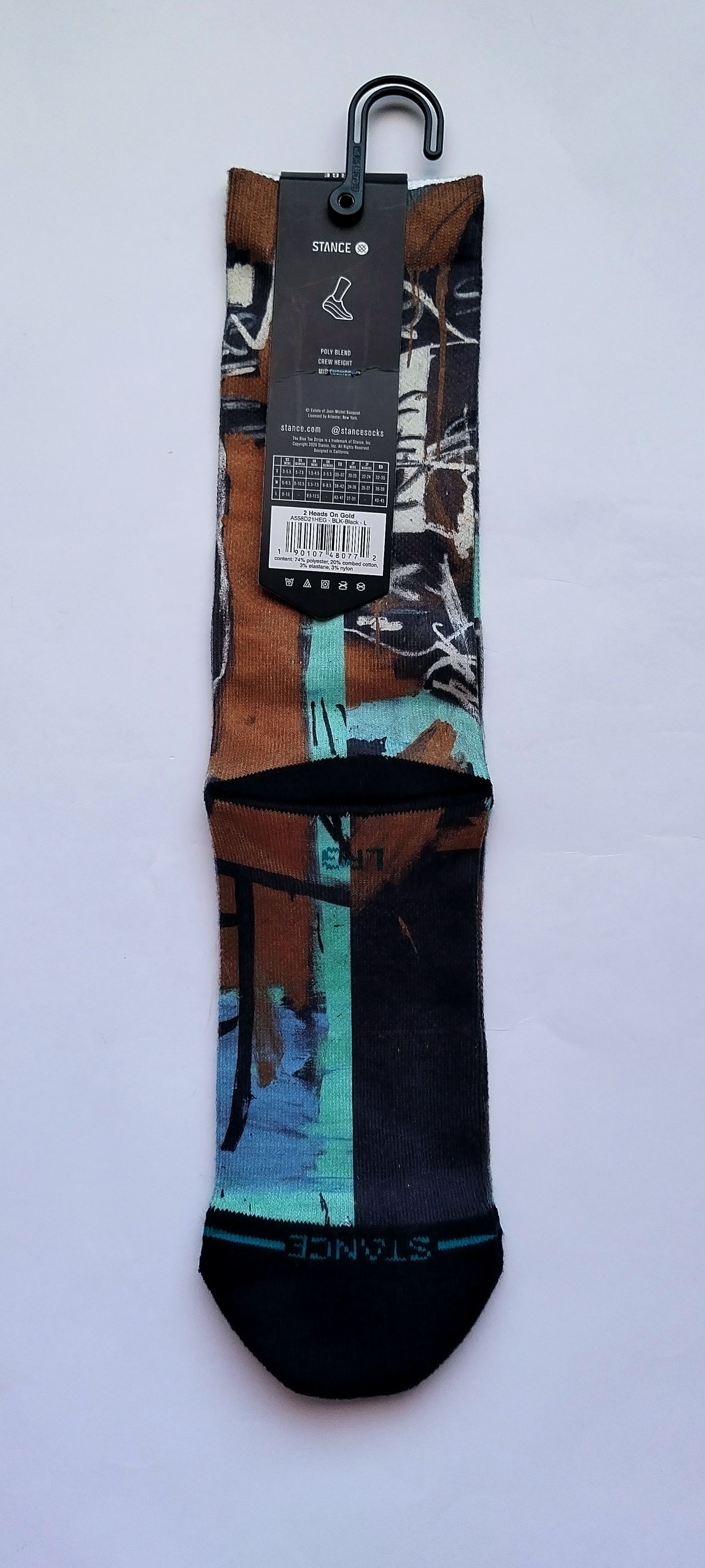 Stance Socks JMB 'Two heads on Gold' printed socks Size 44 - 5 Thumbnail
