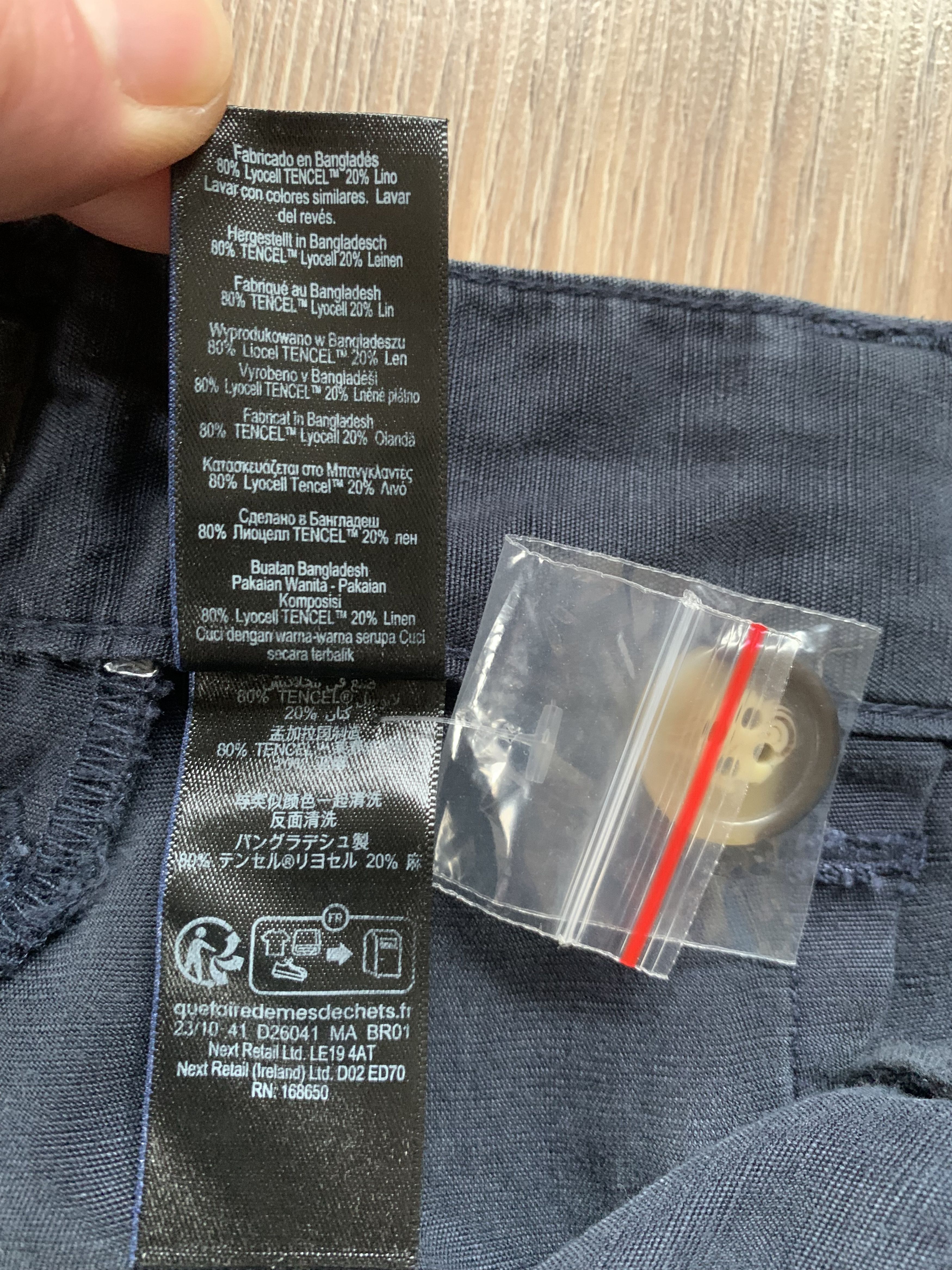 NEXT Next Womens Casual Baggy Cargo Pants Trousers Size 32" / US 10 / IT 46 - 12 Thumbnail