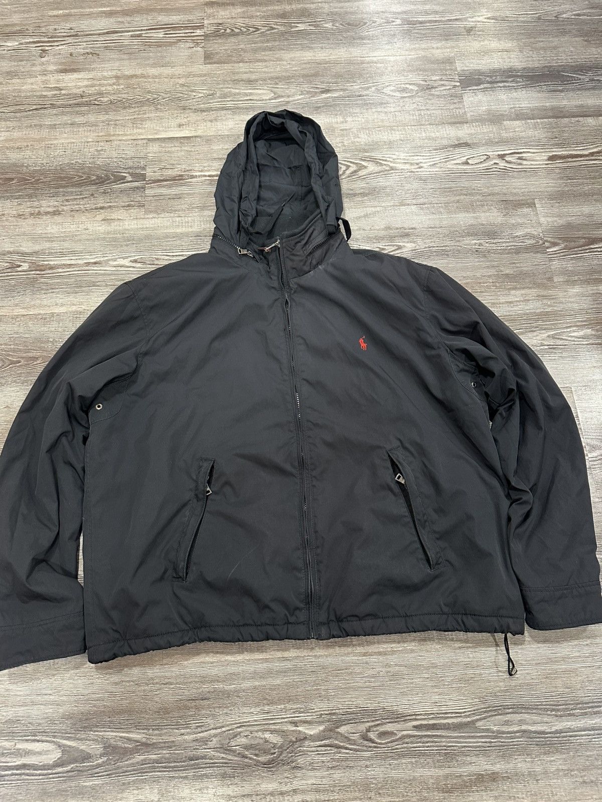 Designer × Polo Ralph Lauren Polo Ralph Lauren Vintage Hooded Jacket size XXL Size US XXL / EU 58 / 5 - 1 Thumbnail