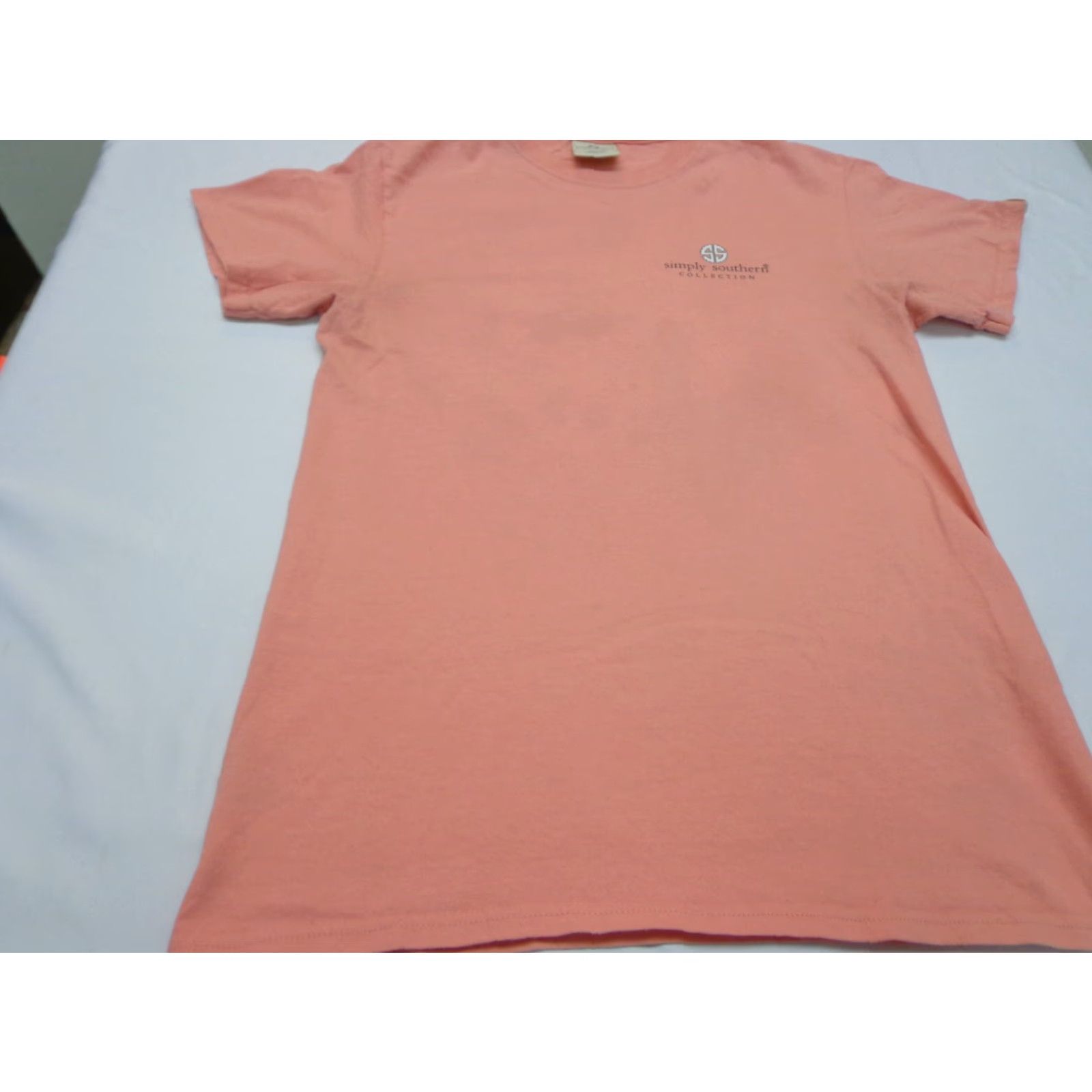 Vintage Simply Southern T Shirt Womens Small Play Like A Boss Basketball Peach Flaw Size S / US 4 / IT 40 - 3 Thumbnail