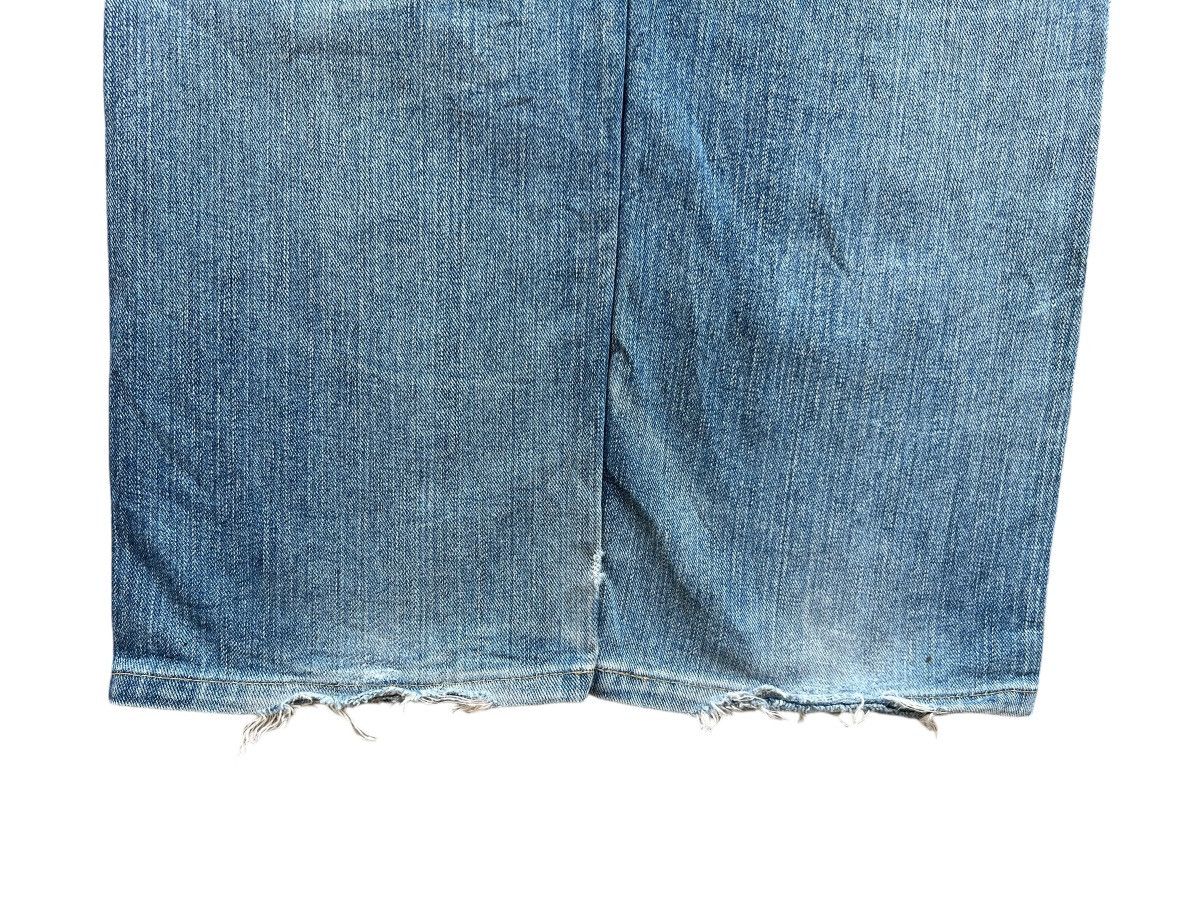 Lee Vintage 90s Lee Rider Distressed Denim Jeans 31x29 Size US 31 - 6 Thumbnail