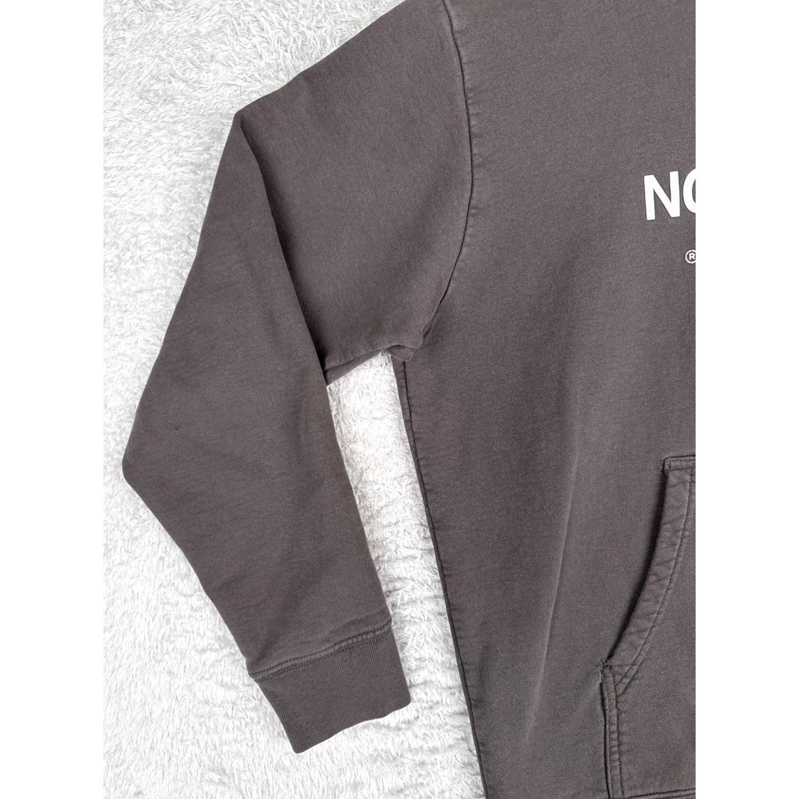 The North Face The North Face Hoodie Mens XL Gray Half Dome Logo Pullover Jersey Sweatshirt Size US XL / EU 56 / 4 - 3 Thumbnail