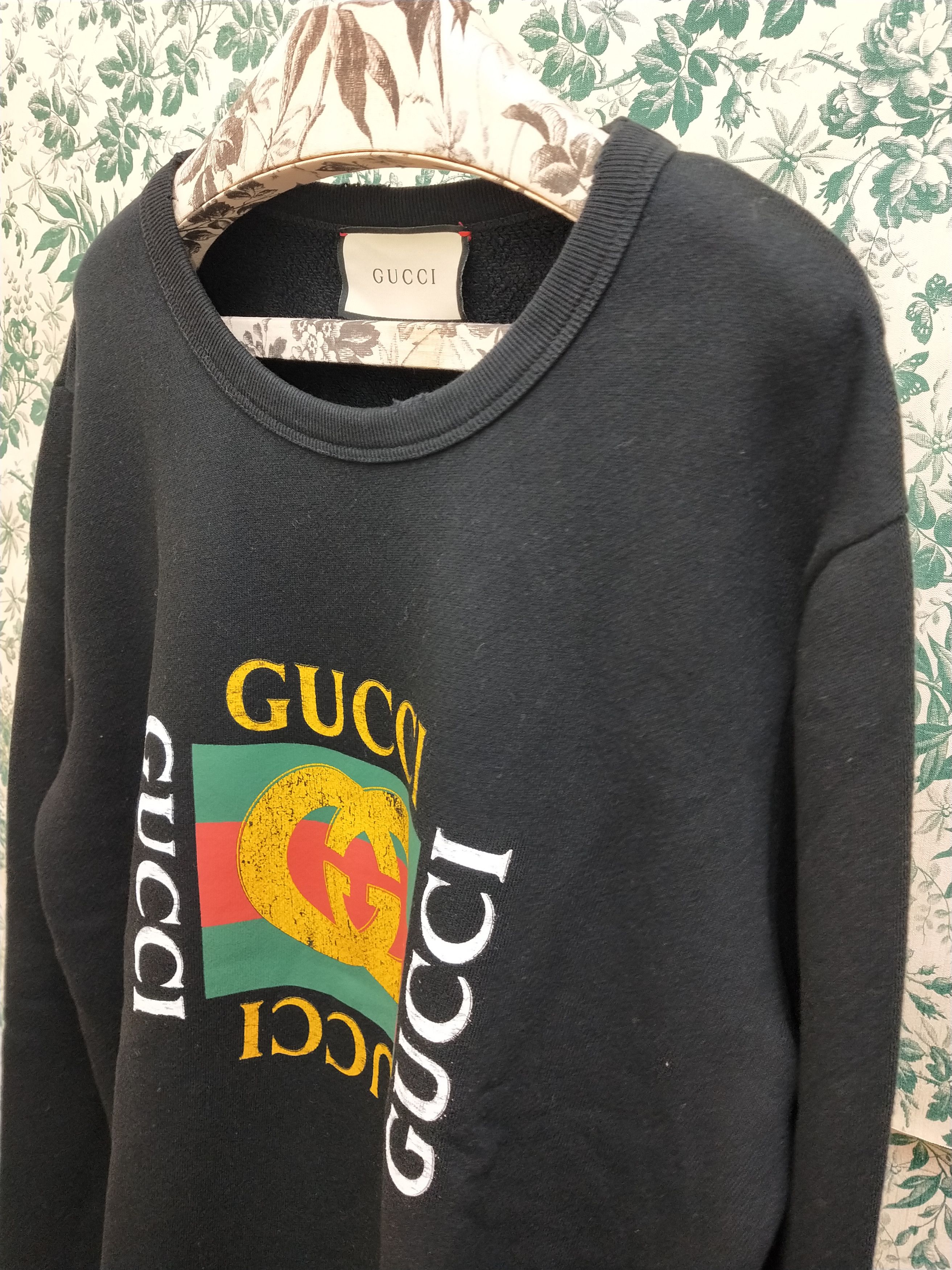 Gucci Square Logo Sweatshirt Size US L / EU 52-54 / 3 - 3 Thumbnail