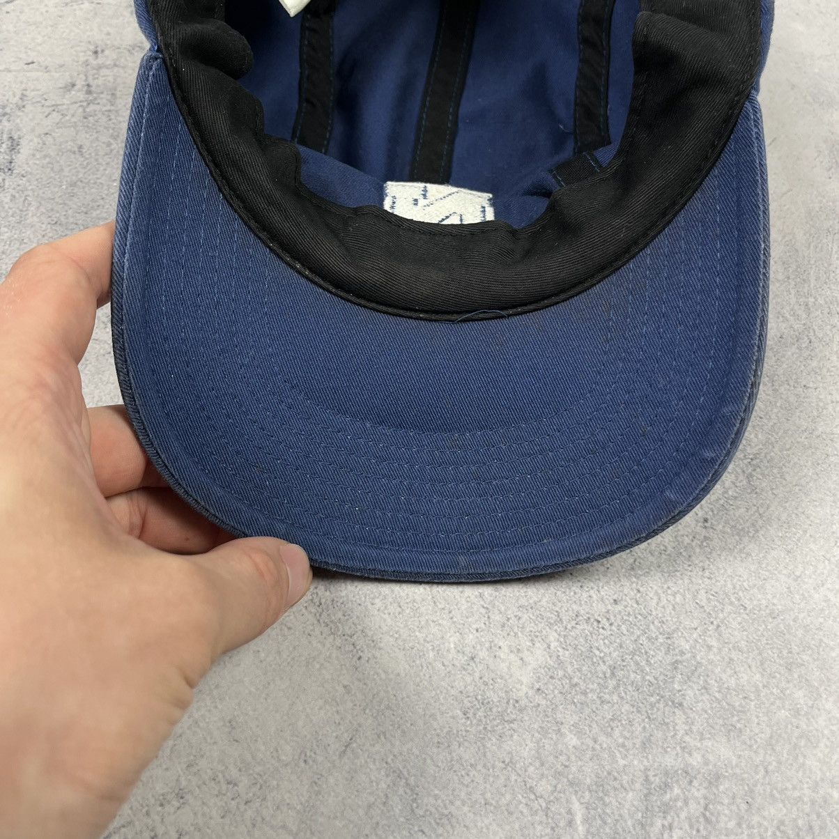 Nike Vintage Nike y2k swoosh rare 4 panel cap 90’s Size ONE SIZE - 17 Thumbnail