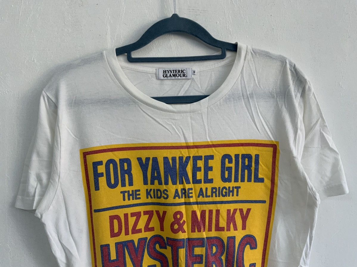 Hysteric Glamour Vintage Hysteric Glamour Yankee Girl Dizzy & Milky Tee Size US S / EU 44-46 / 1 - 3 Thumbnail
