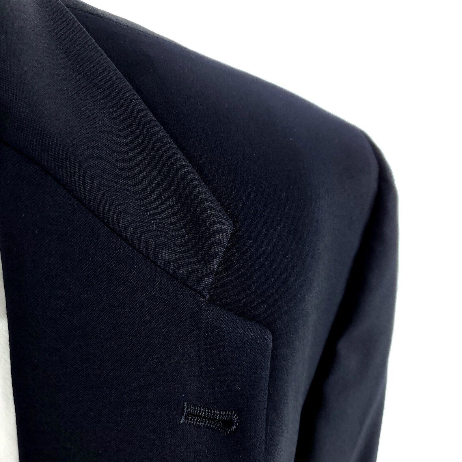 Hart Schaffner Marx Hart Schaffner Marx Gold Trumpeter Wool 2 Button Blazer 40L Size 40L - 2 Thumbnail