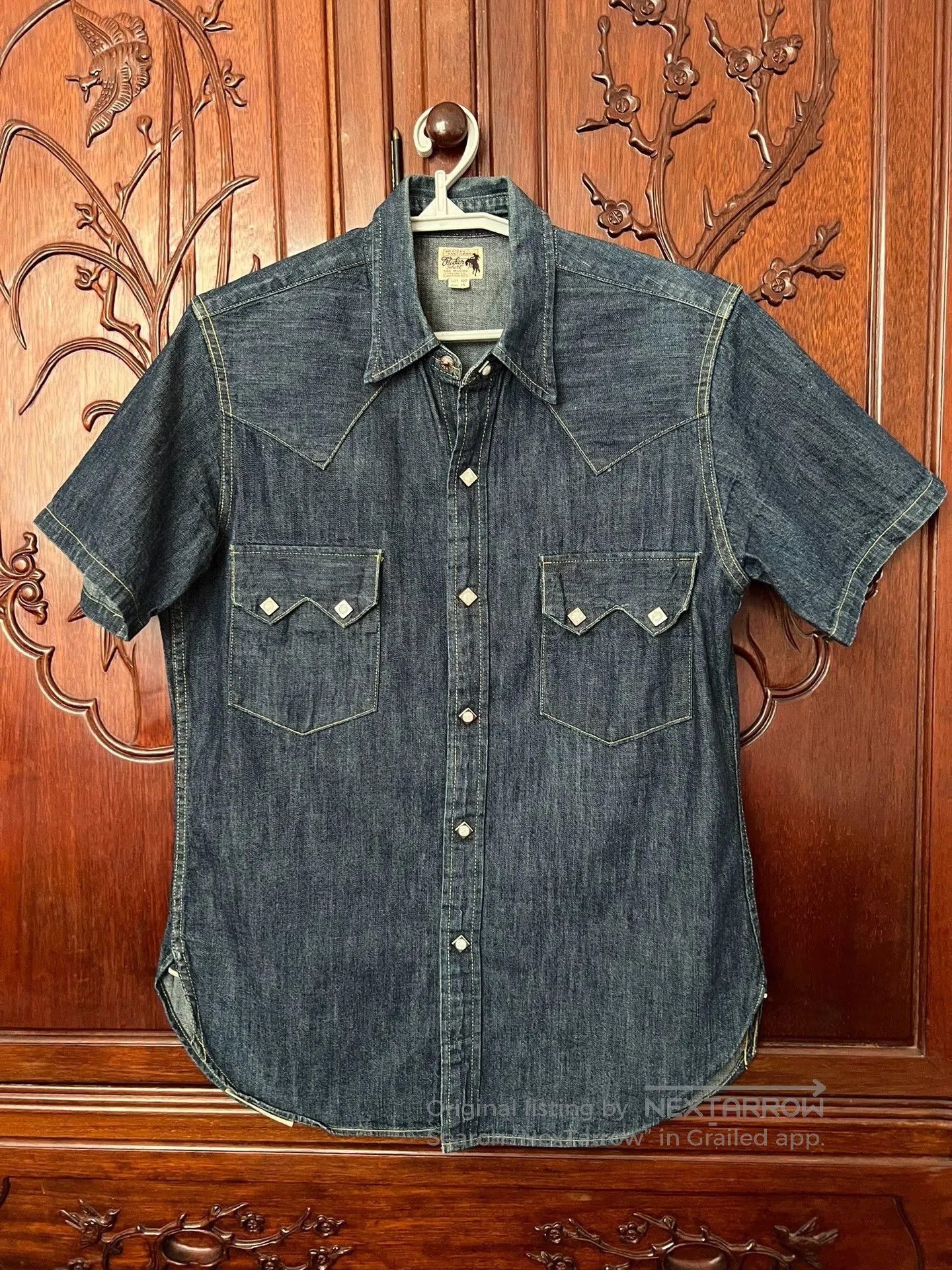 The Real McCoy's Joe McCoy Men's Denim T. Size US M / EU 48-50 / 2 - 1 Thumbnail