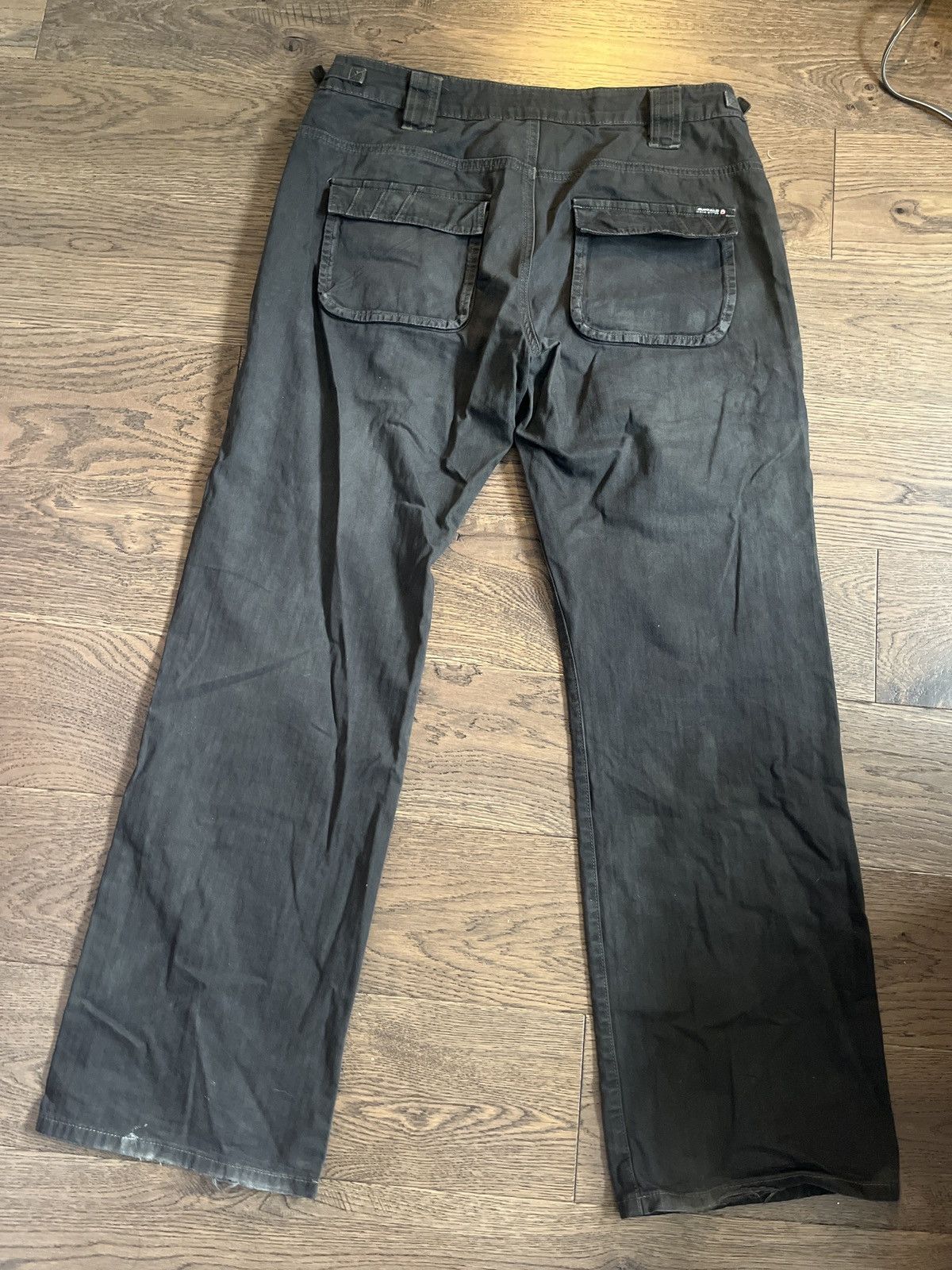 Buffalo David Bitton Overdyed Bondage Military Cargo Pants Size US 33 - 3 Thumbnail