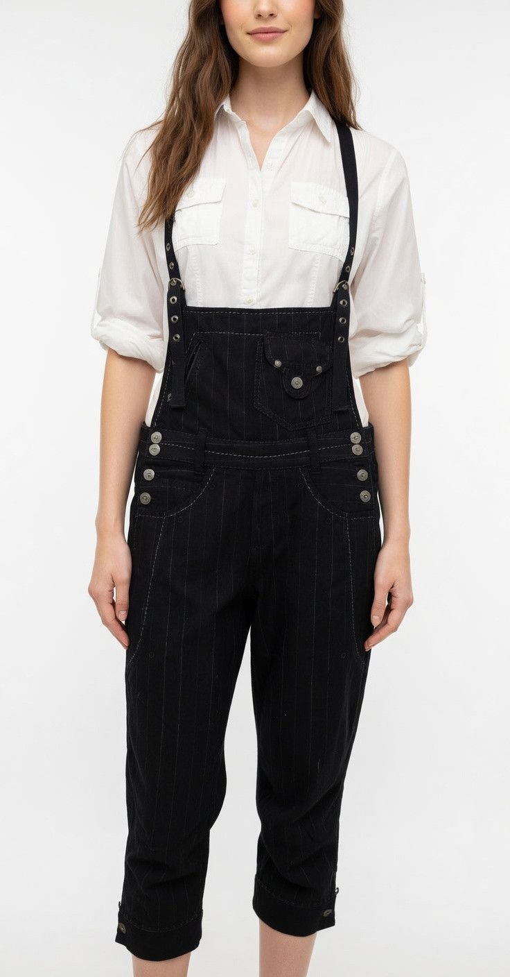 Marithe + Francois Girbaud Marithe Francois Girbaud Cotton Denim Jumpsuit Women IT 42 Size 28" / US 6 / IT 42 - 1 Thumbnail