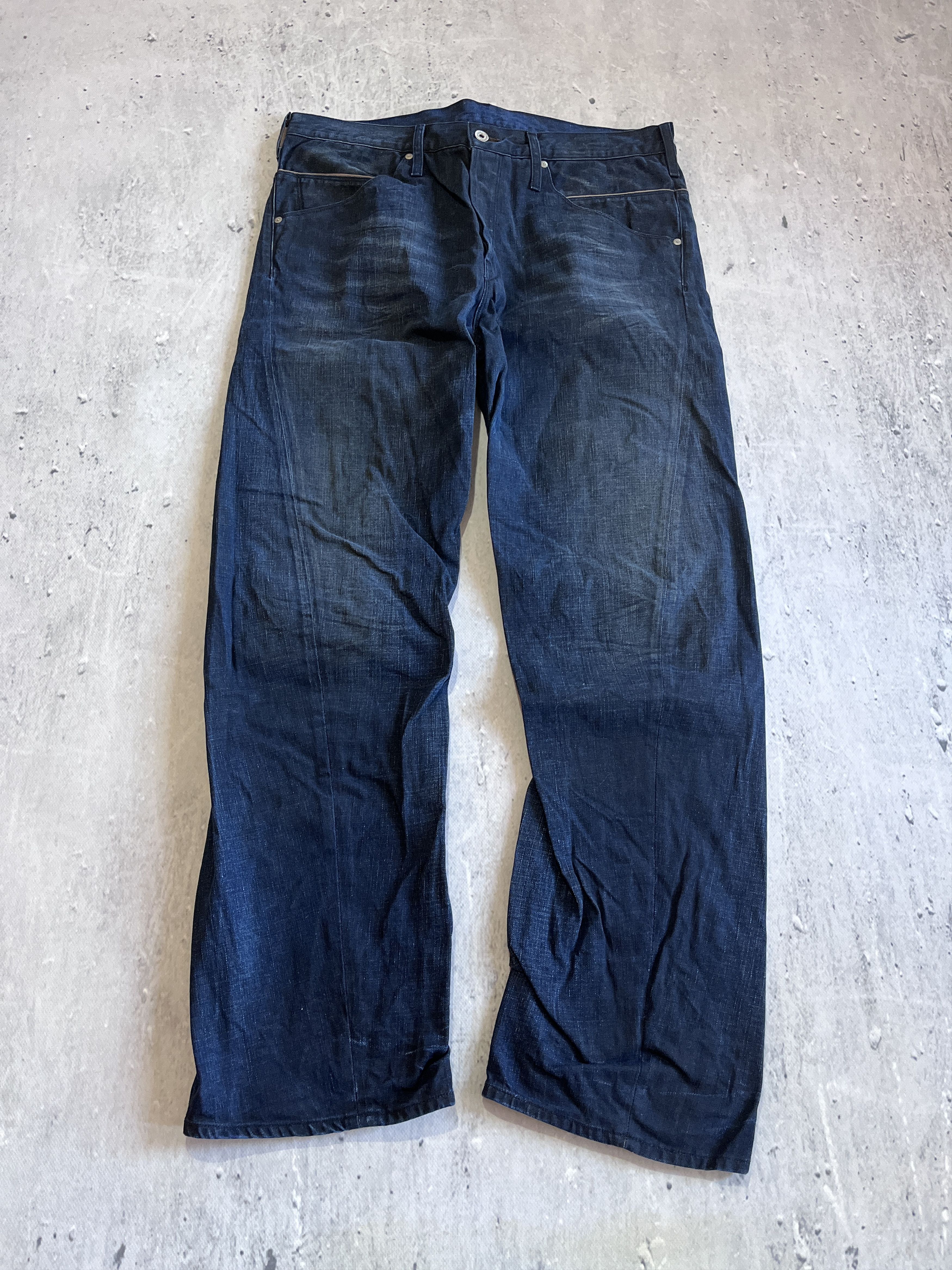 Levi's LEVI'S ENGINEERED JEANS 2011 TWISTED LEG BUCKLE BACK DENIM Size US 36 / EU 52 - 1 Thumbnail