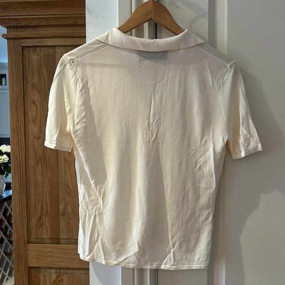 AYA MUSE NWT AYA MUSE MICONIA button up short sleeve collared top Size L / US 10 / IT 46 - 10 Thumbnail