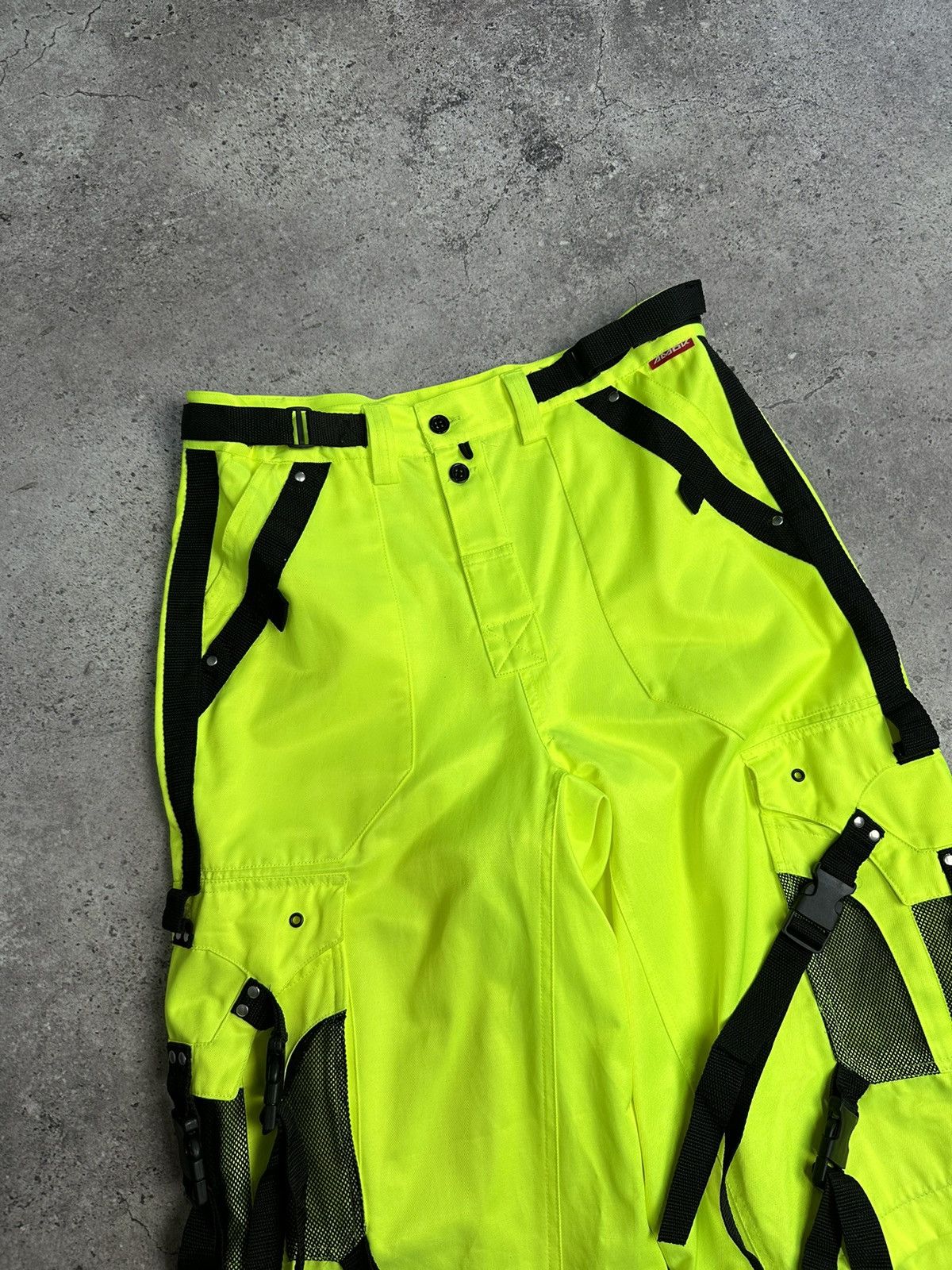 Vintage Vintage Amok London Rave Bondage Pants Belted Y2K Archival Size US 32 / EU 48 - 10 Thumbnail
