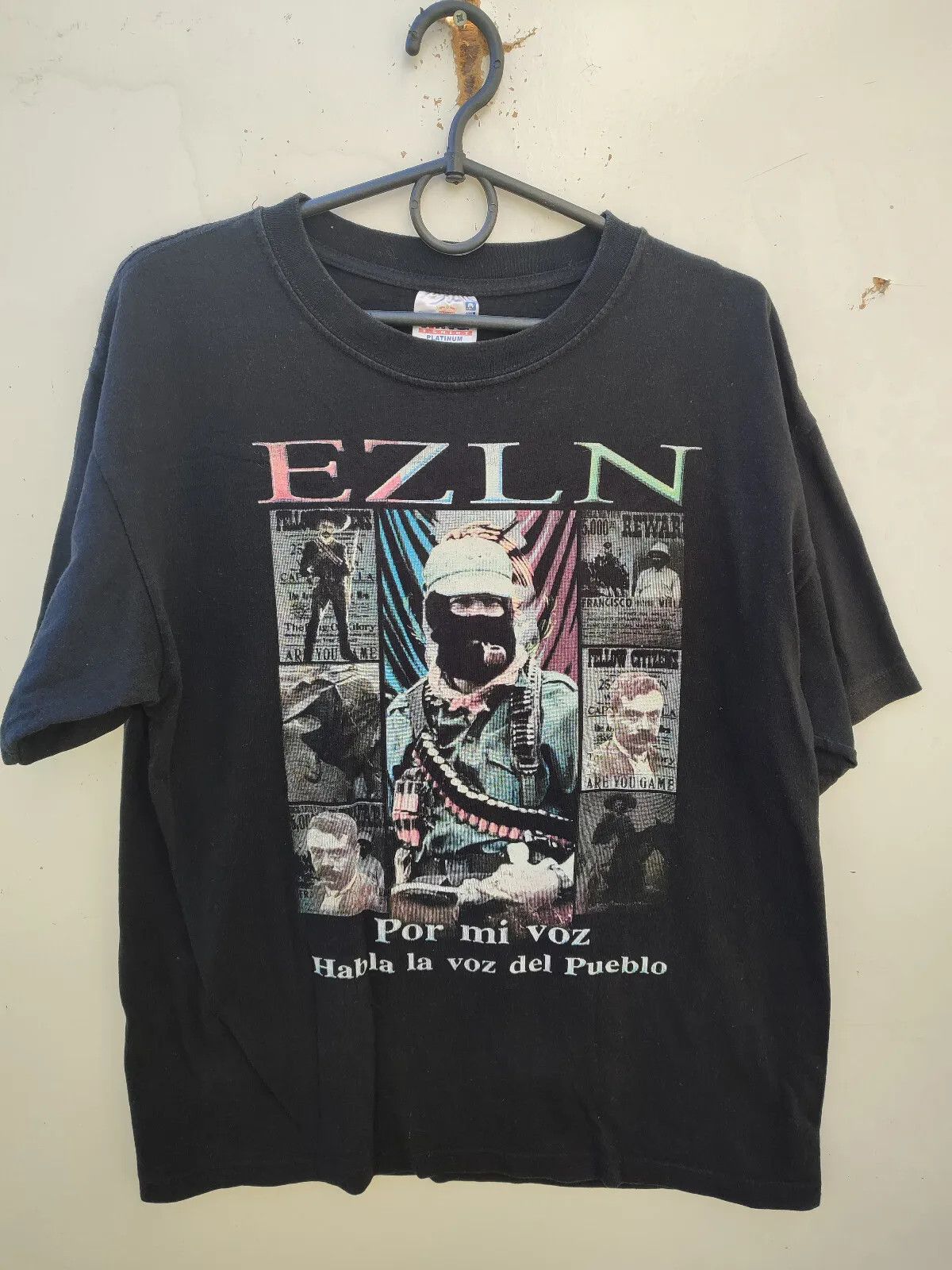 image of Ezln Subcomandante Emiliano Zapata Revolution Vintage, Men's (Size Large)