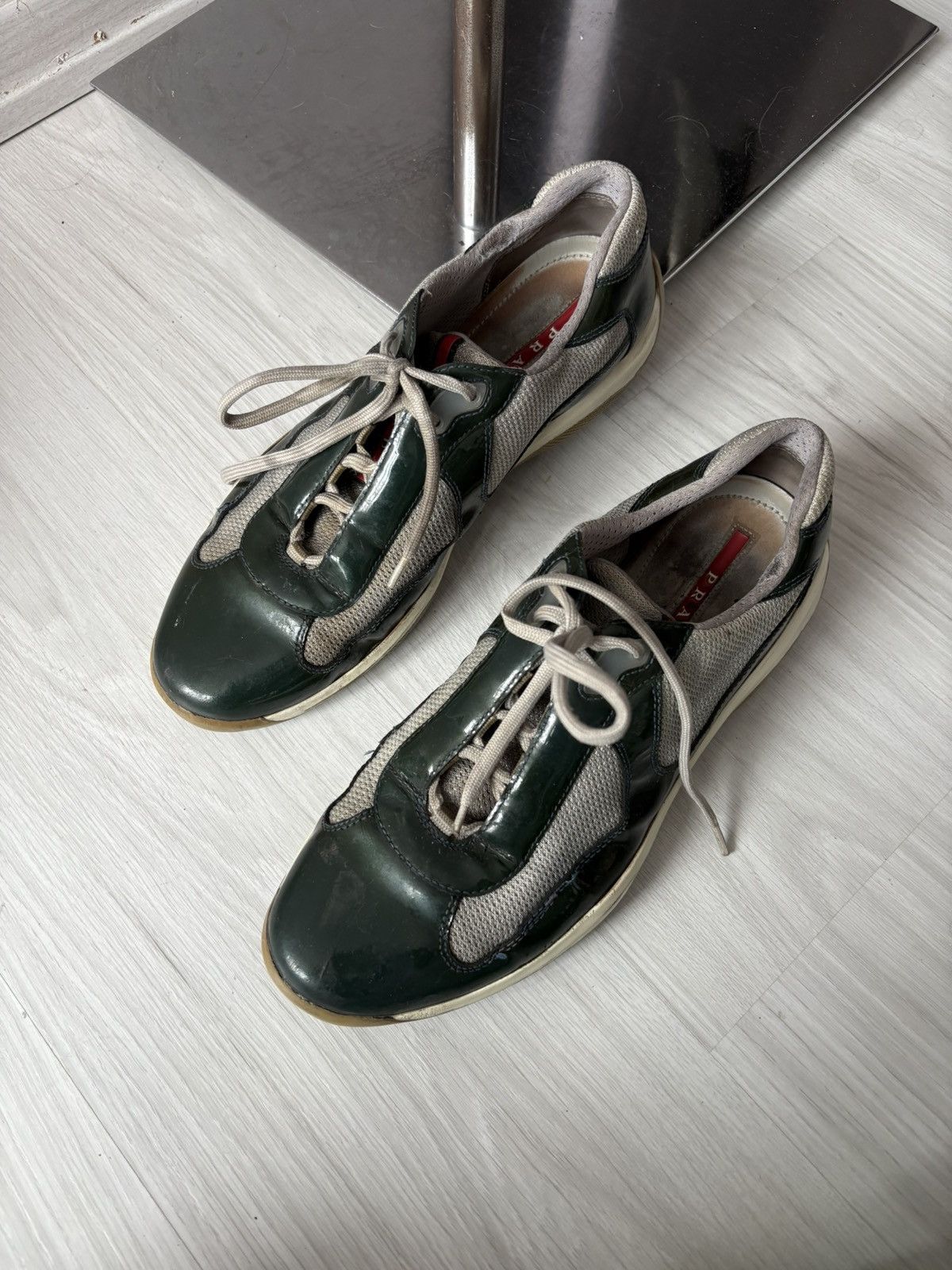 Prada PRADA AMERICAN CUP SNEAKERS Size US 10.5 / EU 43-44 - 5 Thumbnail