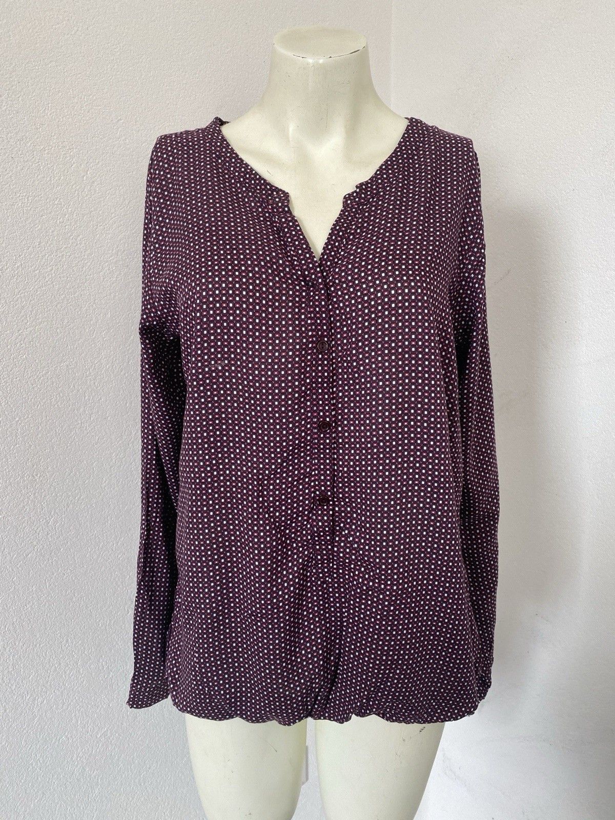 Other Zero Blouse Casual Print Size 38 Uk10 AE25 Size L / US 10 / IT 46 - 1 Thumbnail