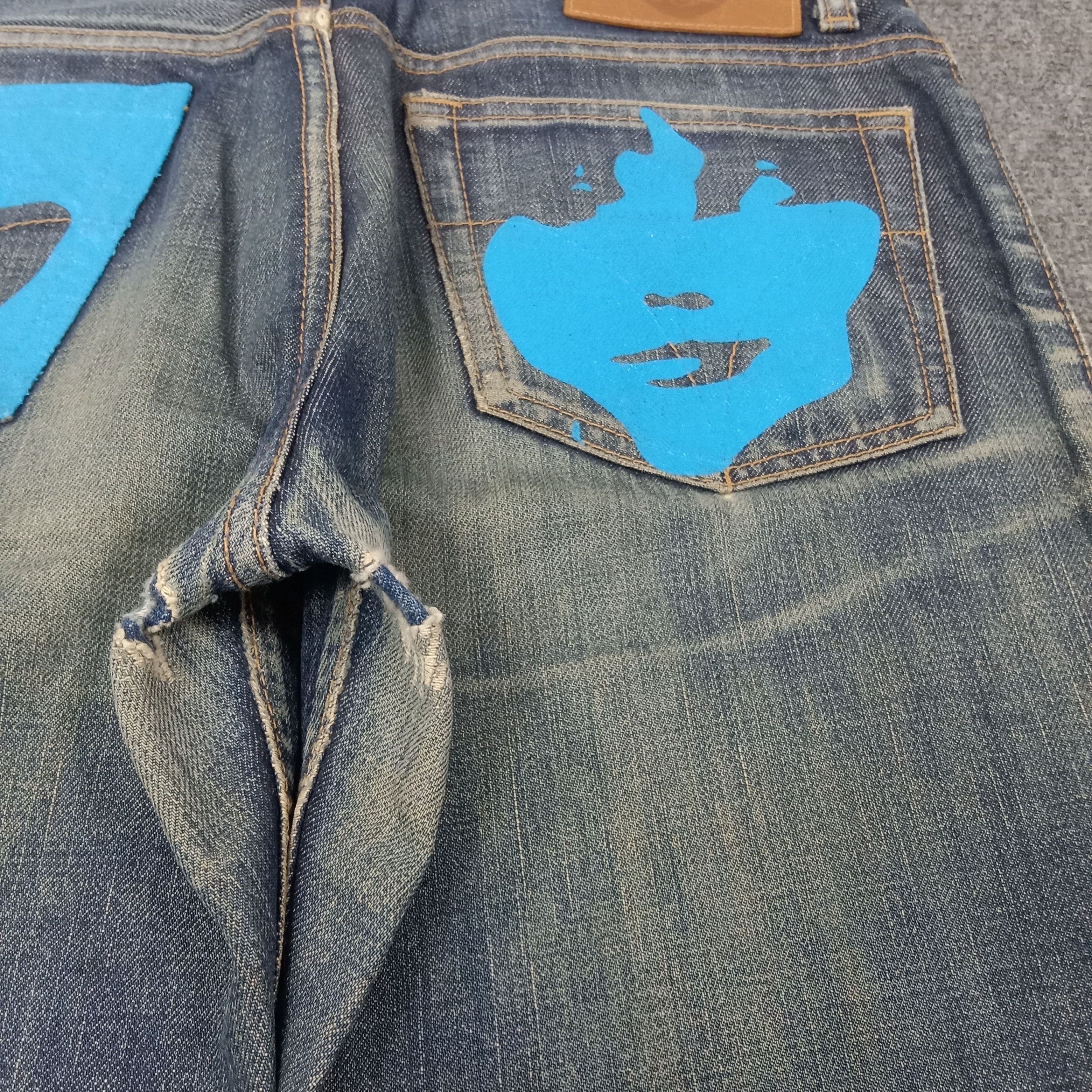 Hysteric Glamour Hysteric Glamour Japanese Brand Denim Jeans C252N4 Size 29" - 4 Thumbnail