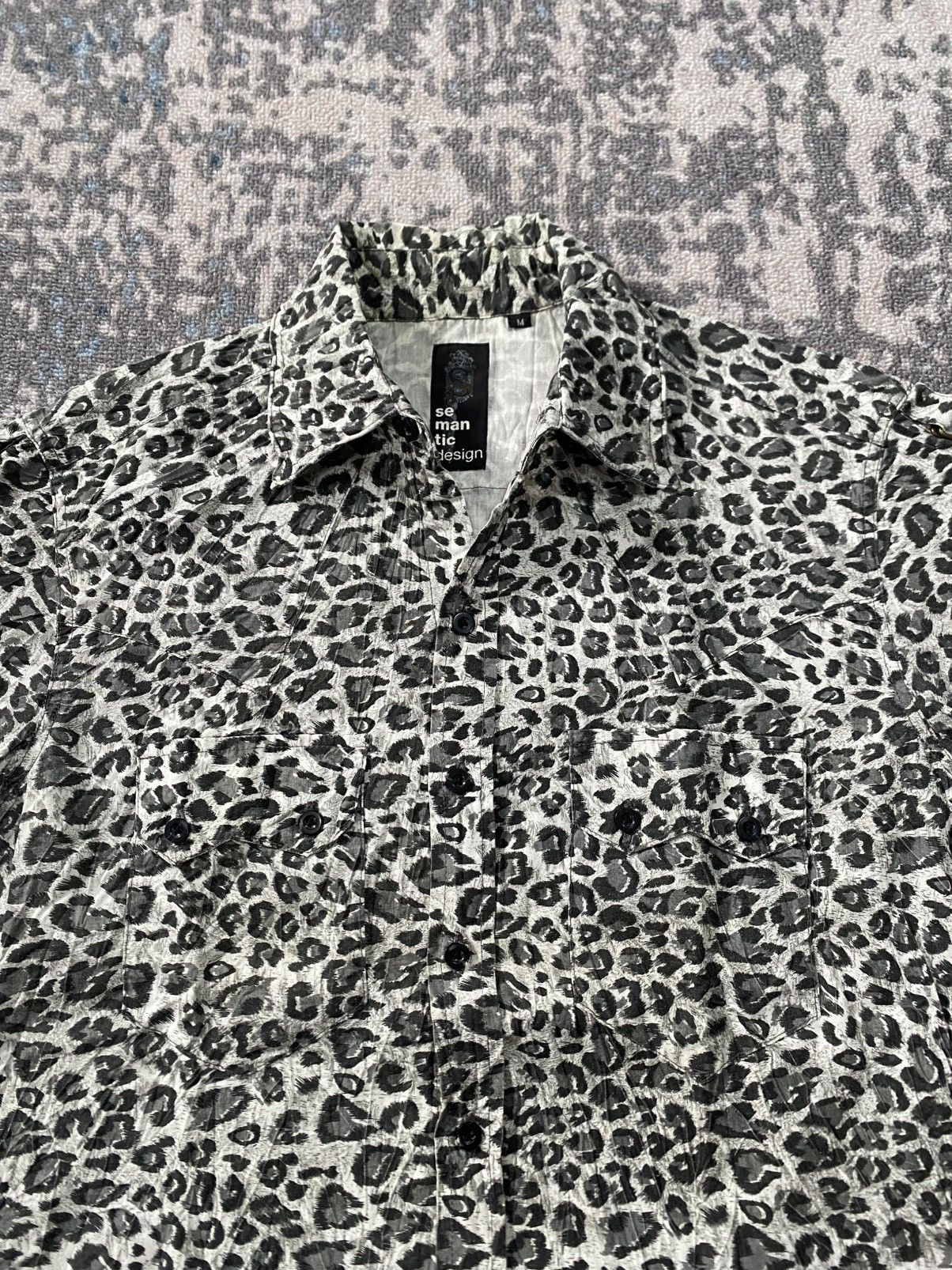 Hysteric Glamour Japanes Semantic Design Leopard Shirt Size US M / EU 48-50 / 2 - 3 Thumbnail