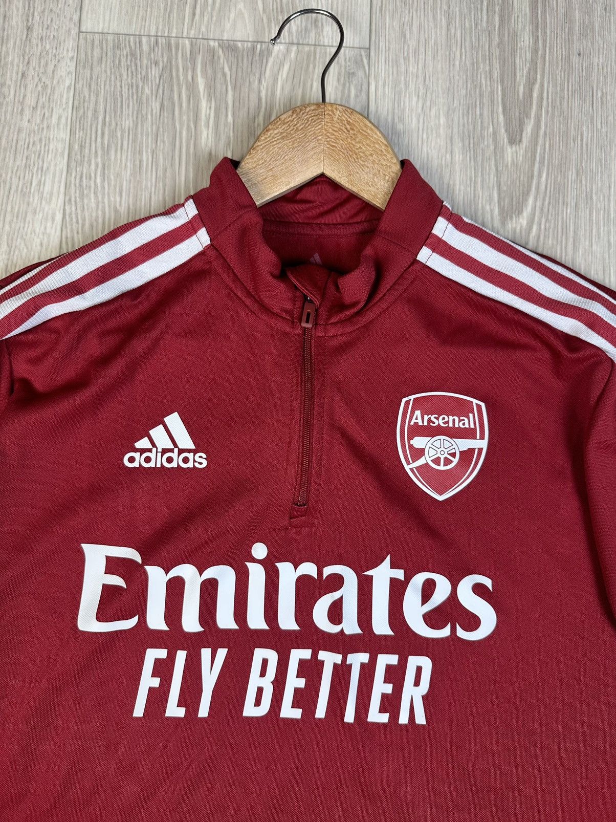 Adidas Arsenal 2021 long sleeve shirt jersey soccer pullover adidas Size US M / EU 48-50 / 2 - 4 Thumbnail