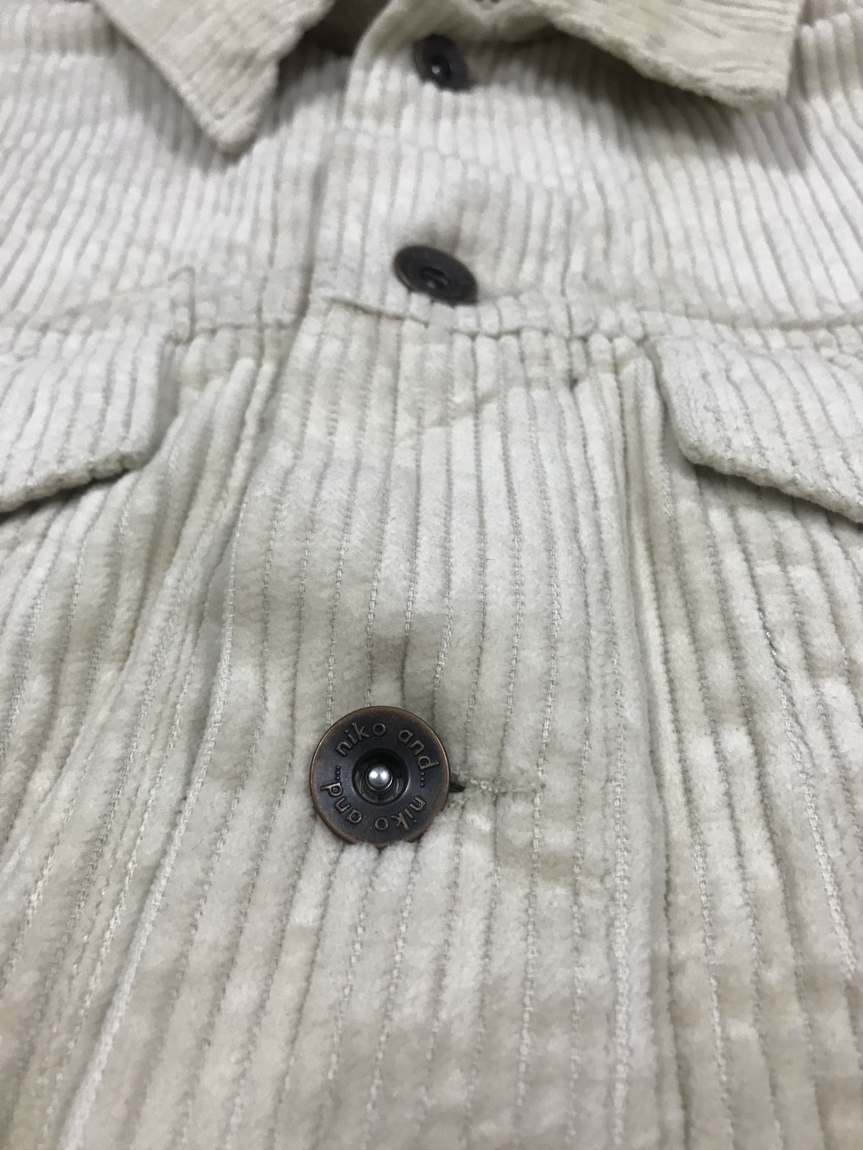 If Six Was Nine × Japanese Brand Niko And ... baggy corduroy jacket Size US L / EU 52-54 / 3 - 4 Thumbnail