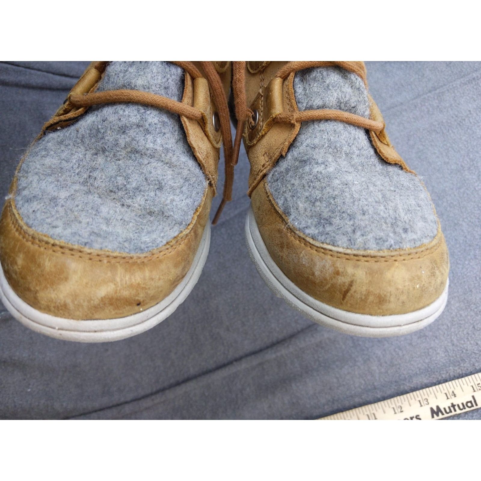 SOREL Sorel Snow Boot Womens 8.5 Brown Suede Ankle Lined Flat Winter NL3423-224 Size M / US 6-8 / IT 42-44 - 3 Thumbnail