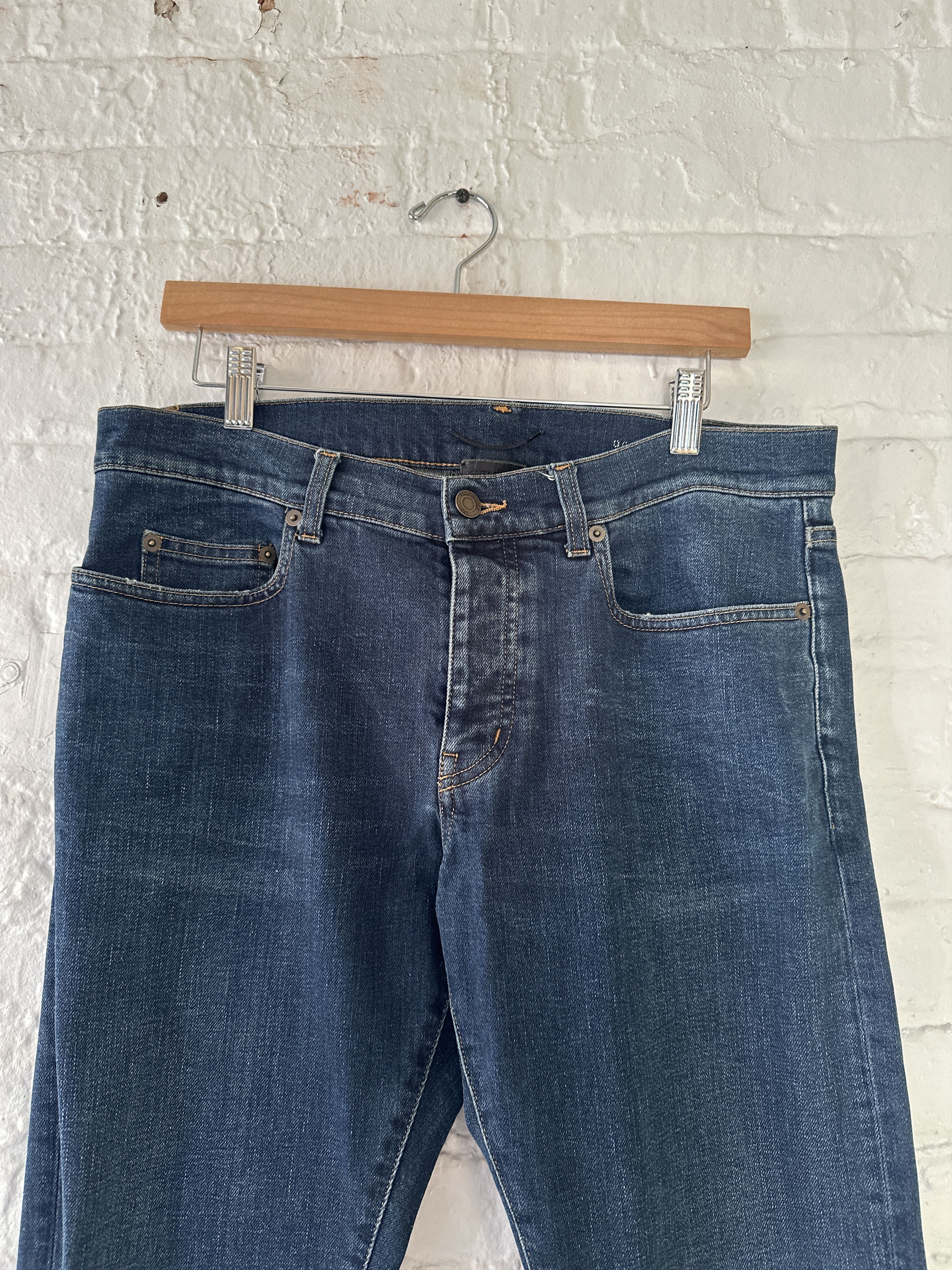 Saint Laurent Paris Hedi Slimane Saint Laurent 2016 D01 Skinny Jeans Size US 34 / EU 50 - 2 Thumbnail