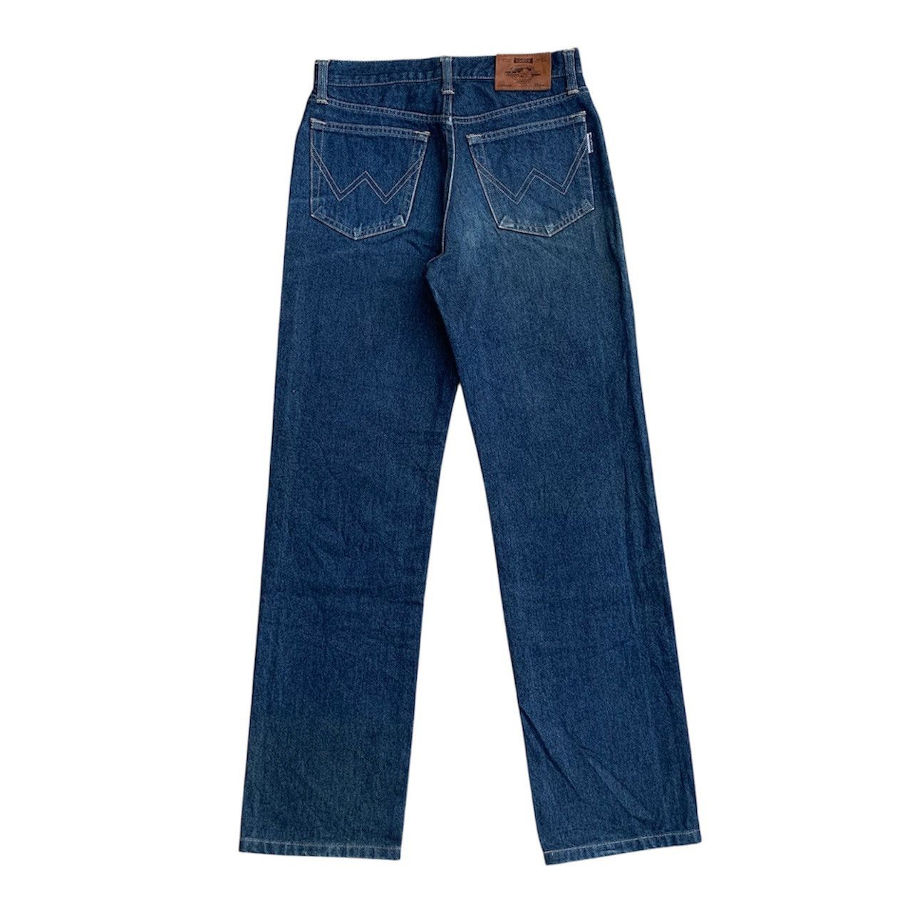 Edwin Vintage 90s Edwin Japan Indigo Blue Jeans Straight Denim W29 Size US 29 - 2 Thumbnail