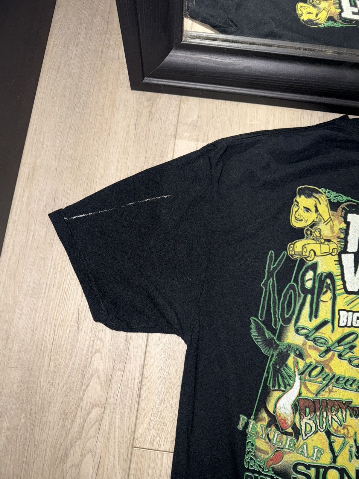Band Tees × Giant × Vintage Vintage / Y2K Korn Family Values Tour Band Shirt Size US L / EU 52-54 / 3 - 5 Thumbnail