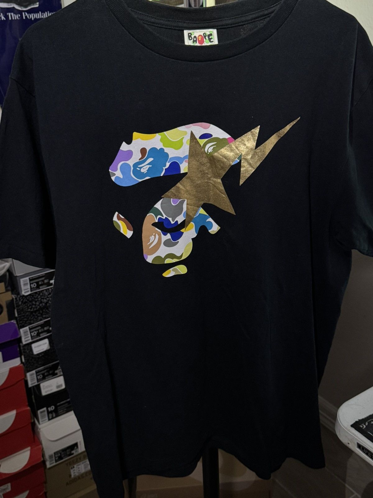 Bape RARE BAPE TSHIRT Size US L / EU 52-54 / 3 - 1 Thumbnail