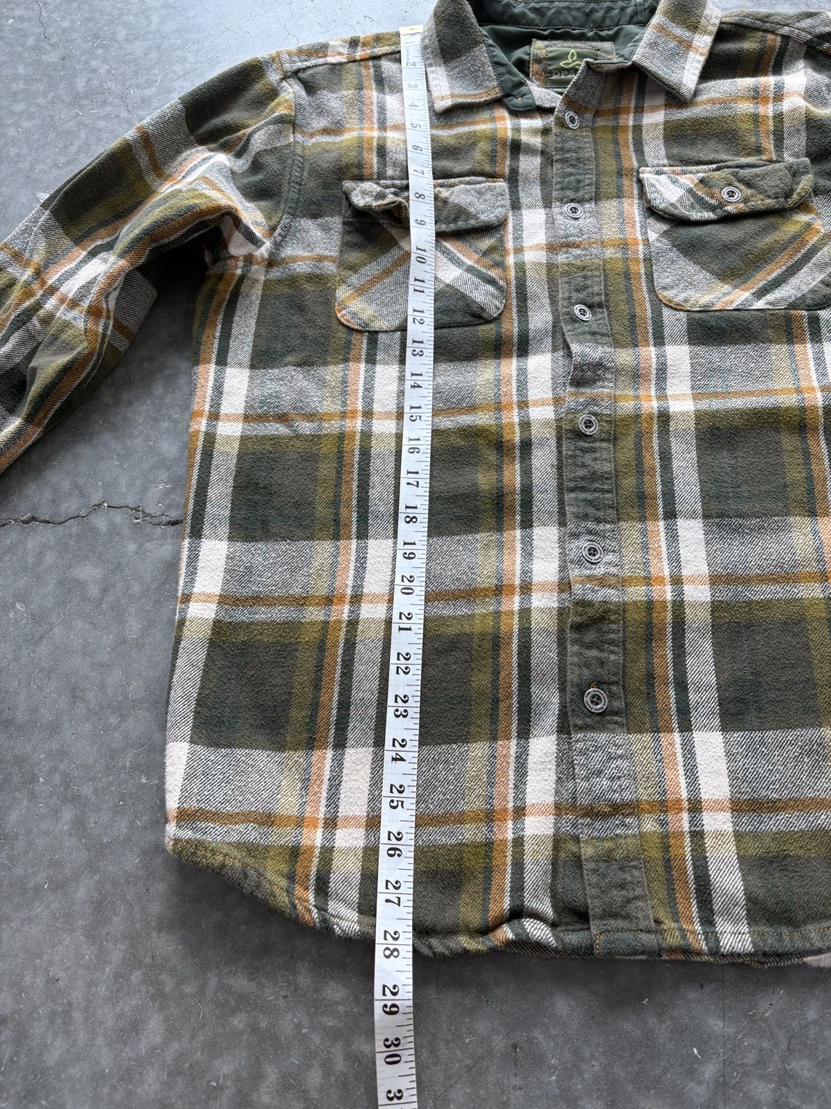 Prana Vintage Y2K Prana Flannel Shirt Green Large Size US L / EU 52-54 / 3 - 9 Thumbnail